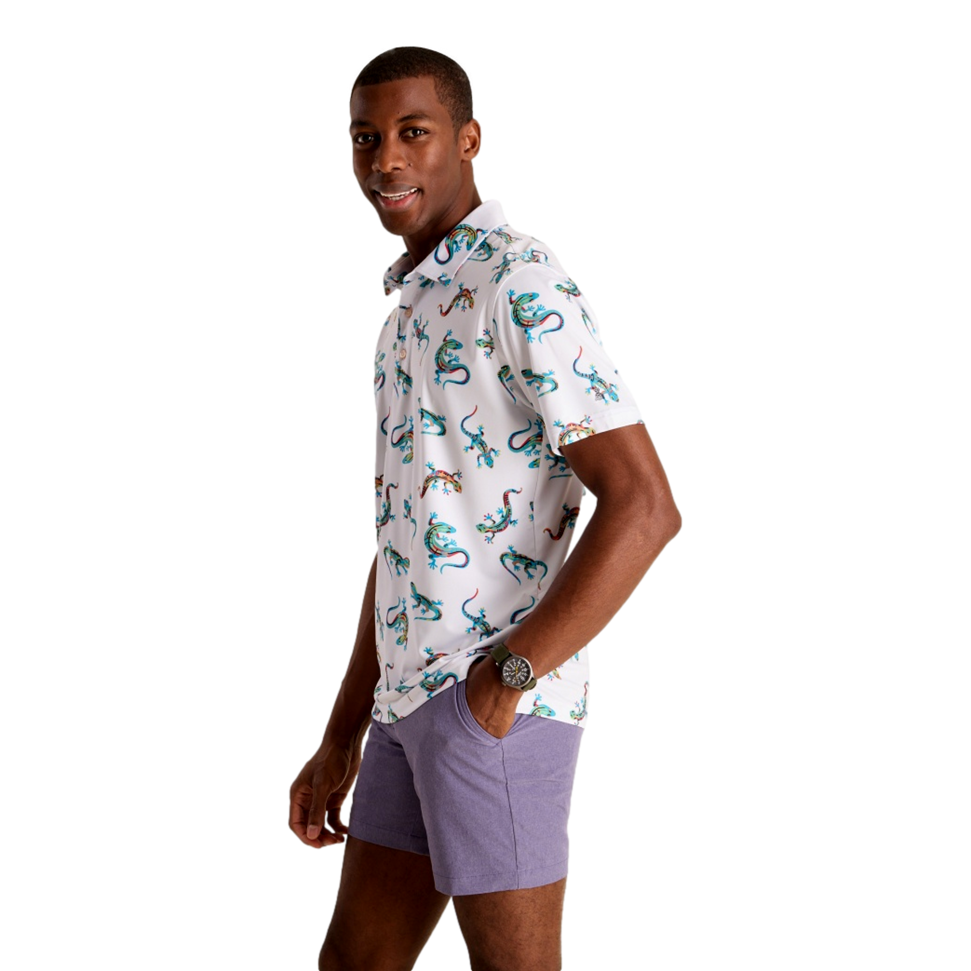 The Busy Lizard Polo Shirt