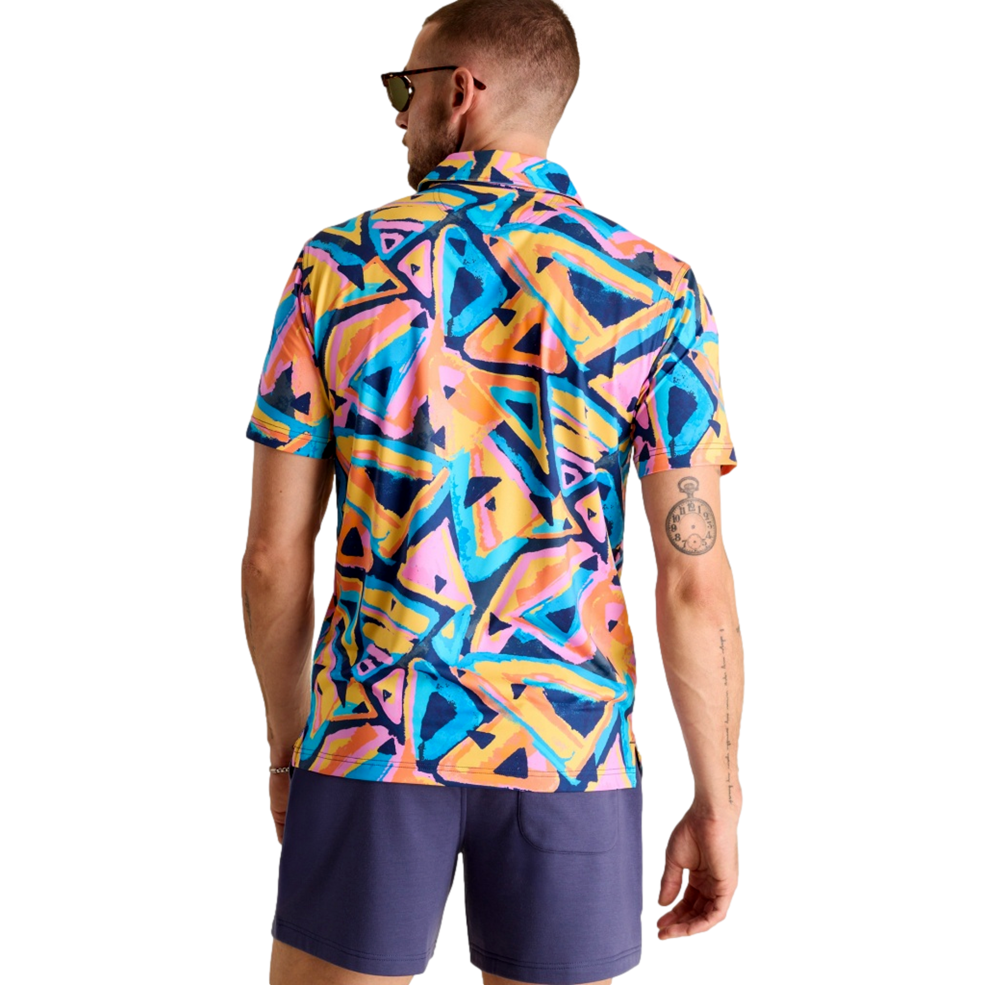 The Exploding Nacho Men's Golf Polo Shirt