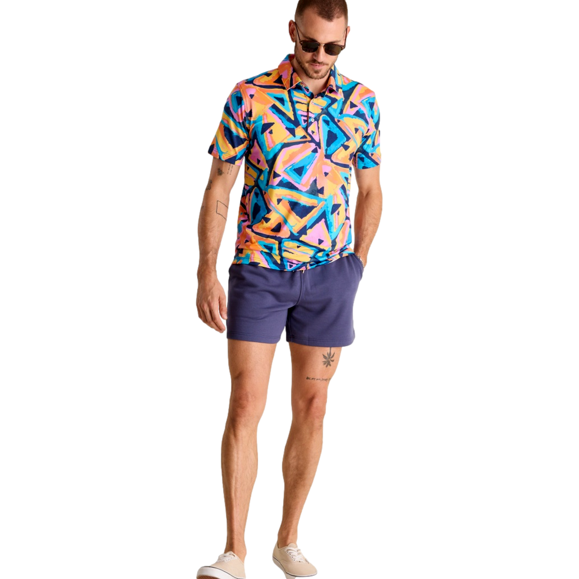 The Exploding Nacho Men's Golf Polo Shirt