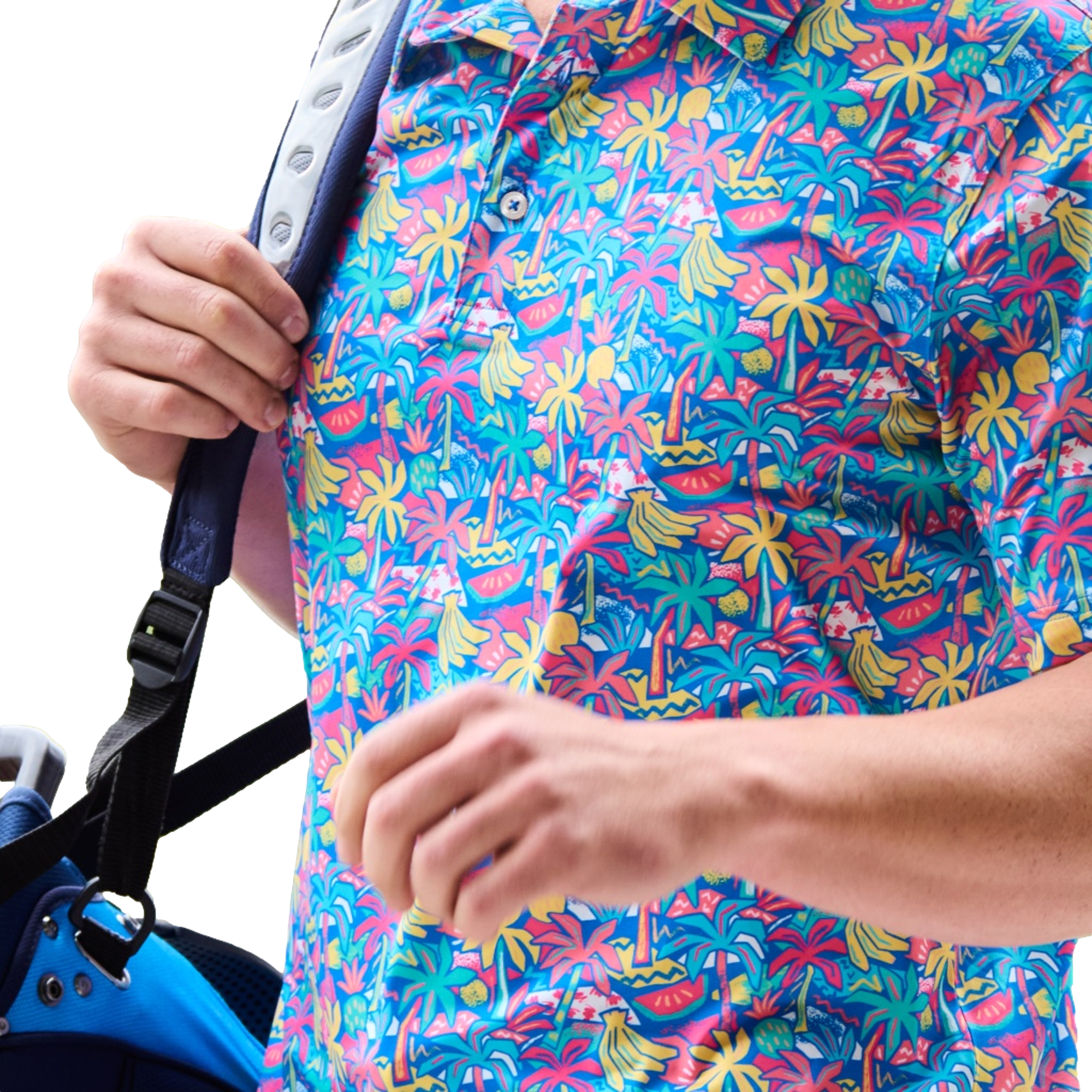 The Tropical Bunch Men's Golf Polo Shirt