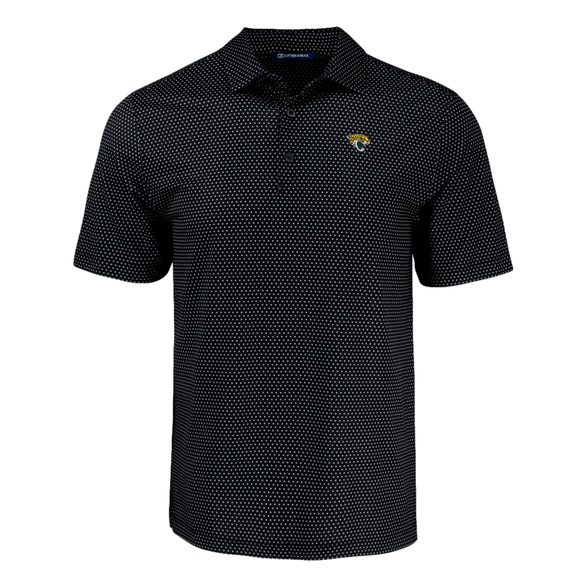Jacksonville Jaguars Shadow Check Polo Shirt