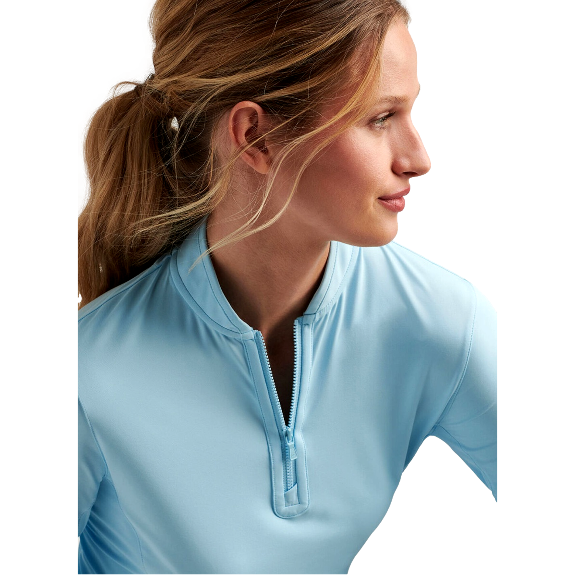 Lightweight Sun Protection Quarter Zip Shirt