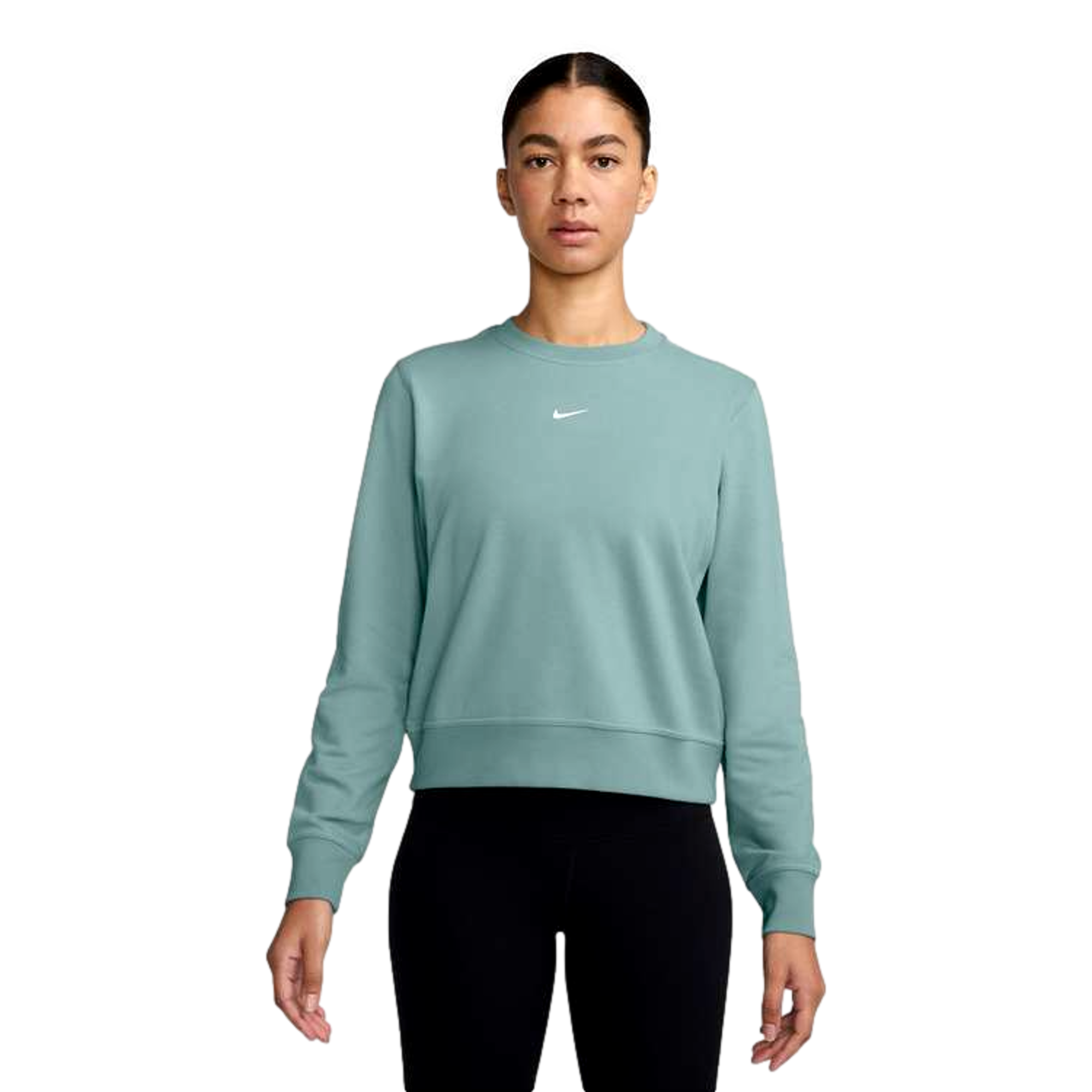 One Dri-FIT Women's French Terry Crewneck Sweatshirt
