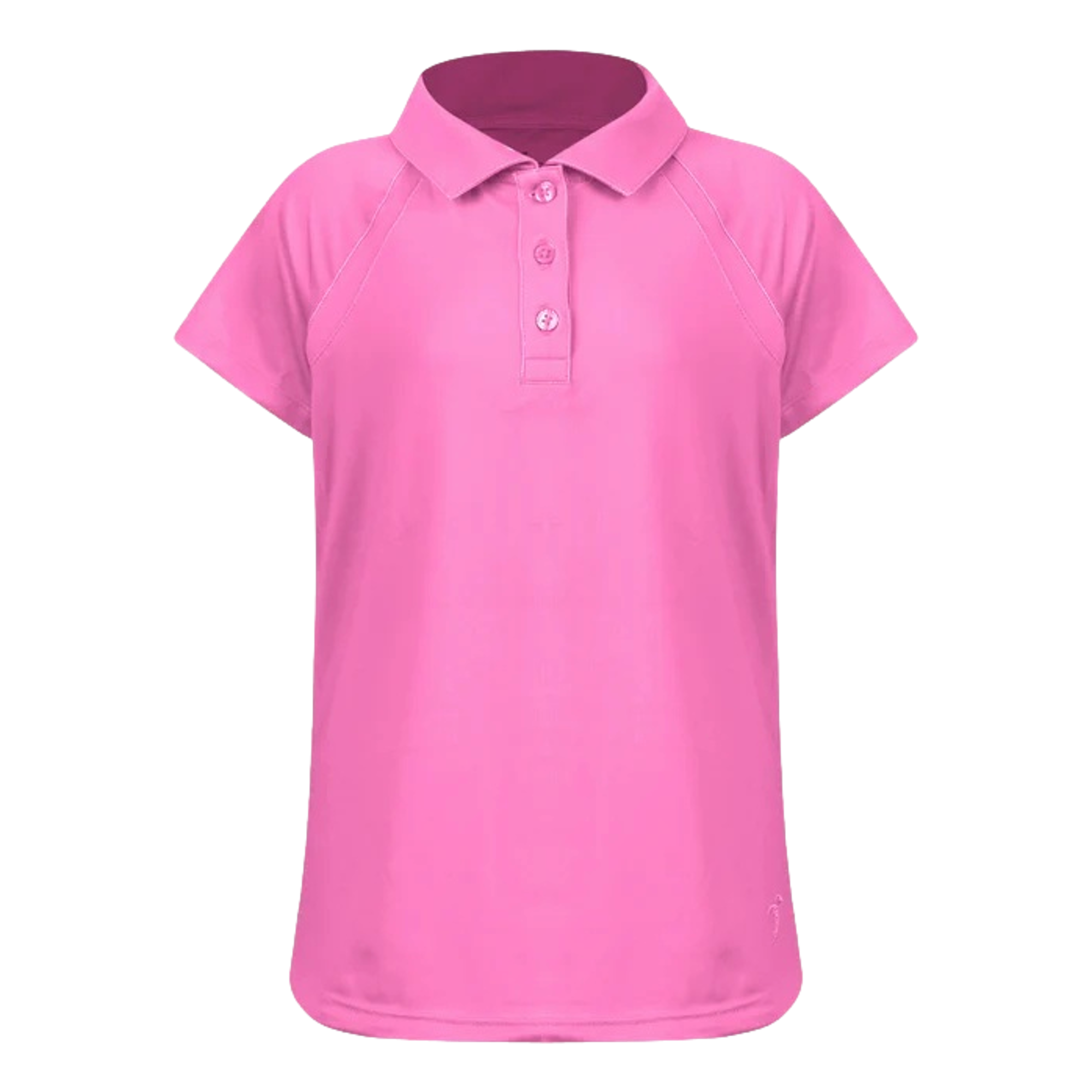 Girls Reagan Cap Short Sleeve Polo