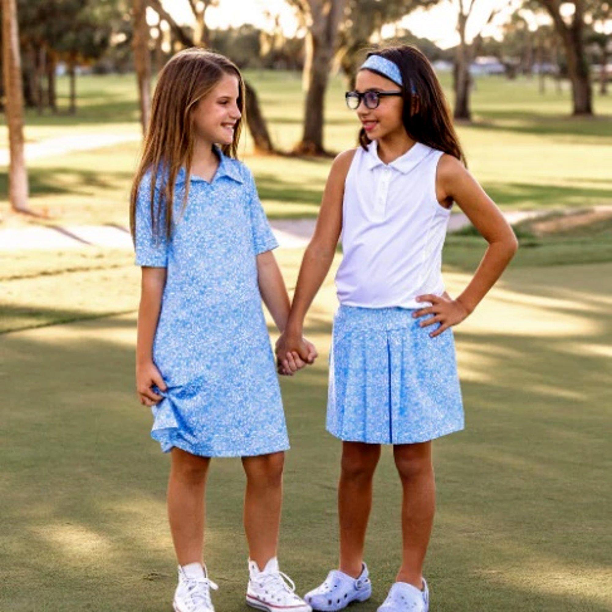 Girls Betty Woven Floral Skort