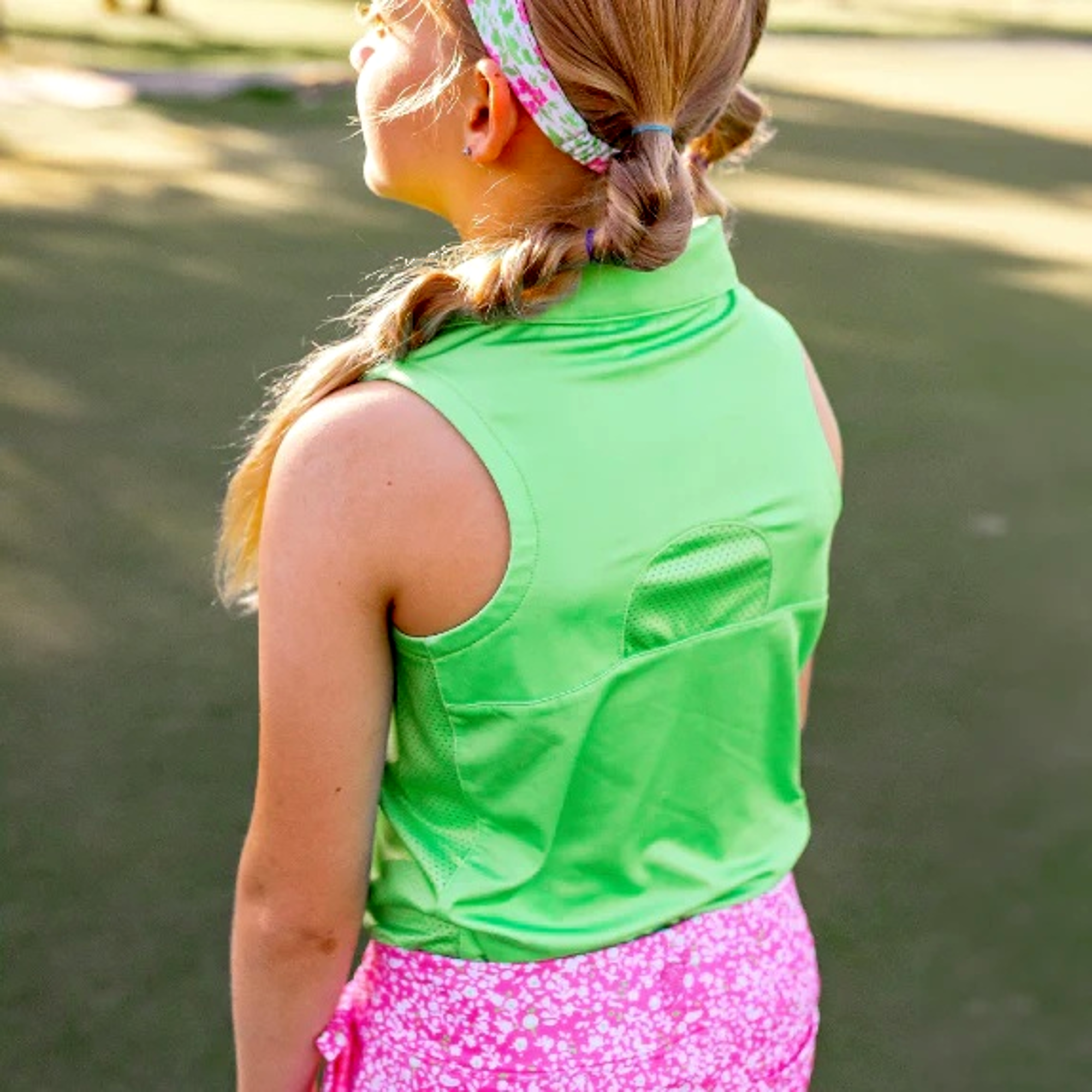 Girls Elsie Sleeveless Polo
