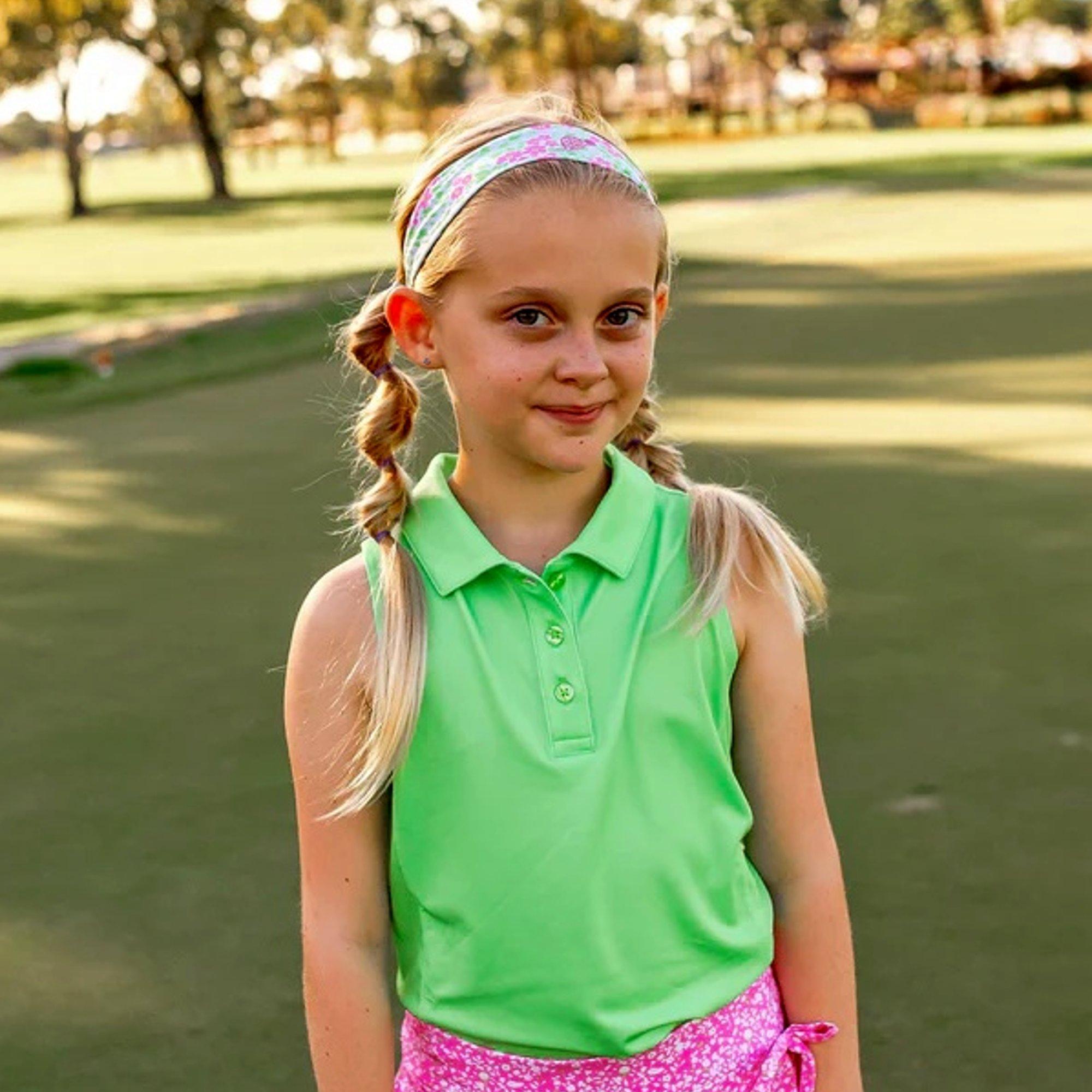 Girls Elsie Sleeveless Polo