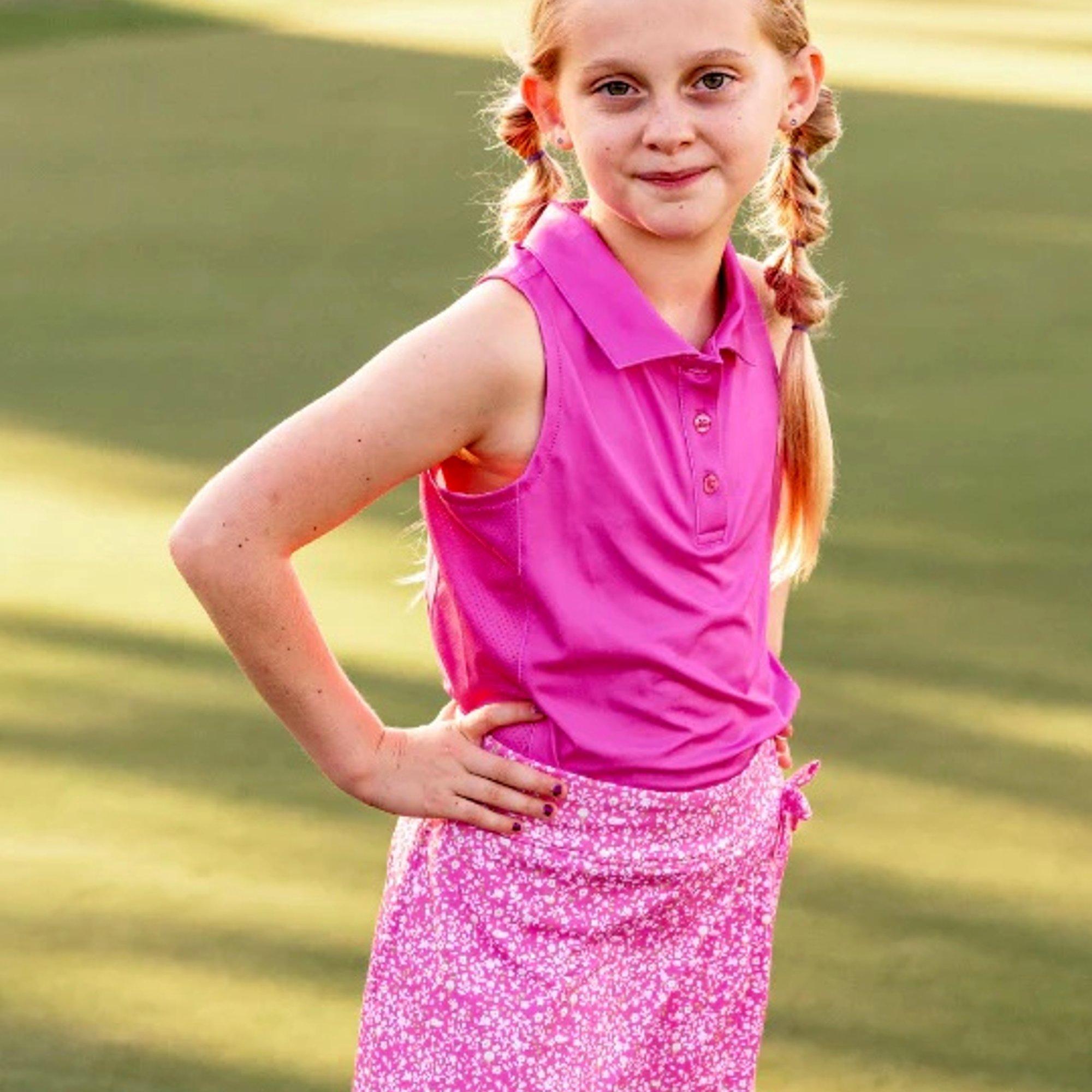 Girls Elsie Sleeveless Polo