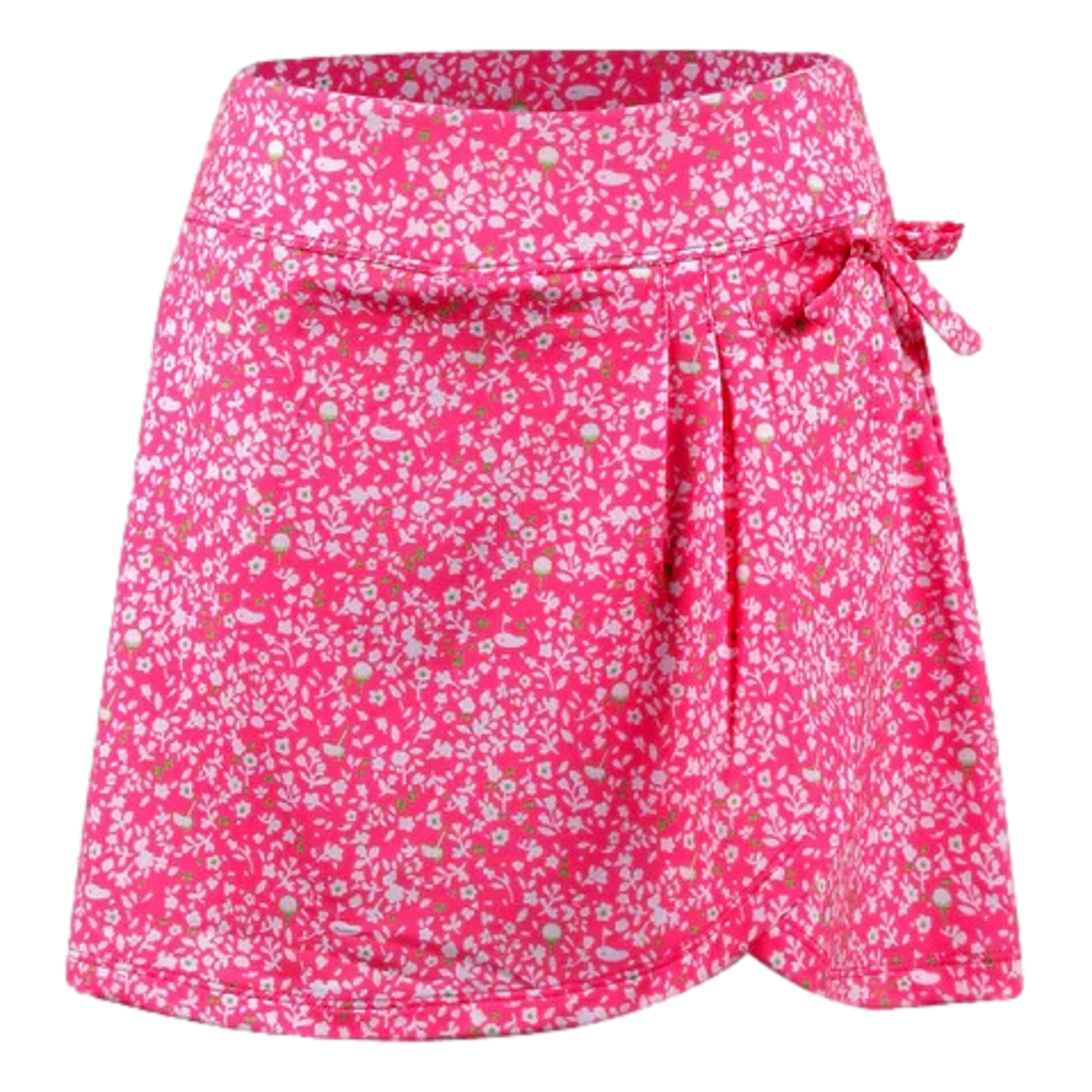 Girls Bella Knit Floral Skort