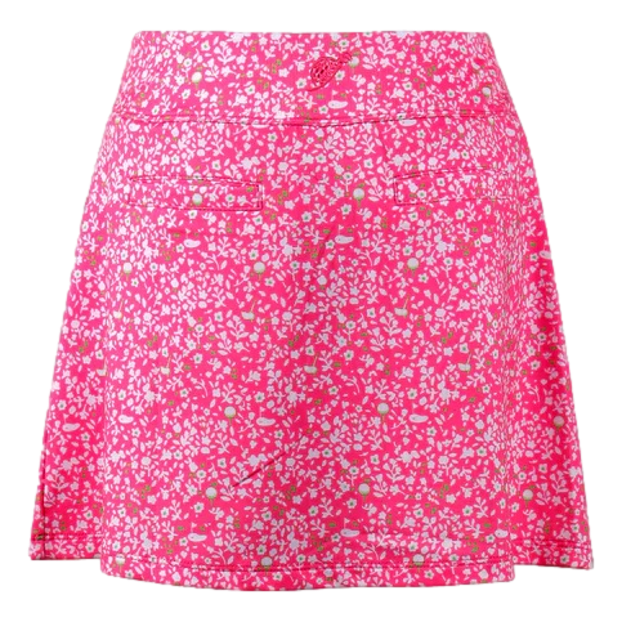 Girls Bella Knit Floral Skort