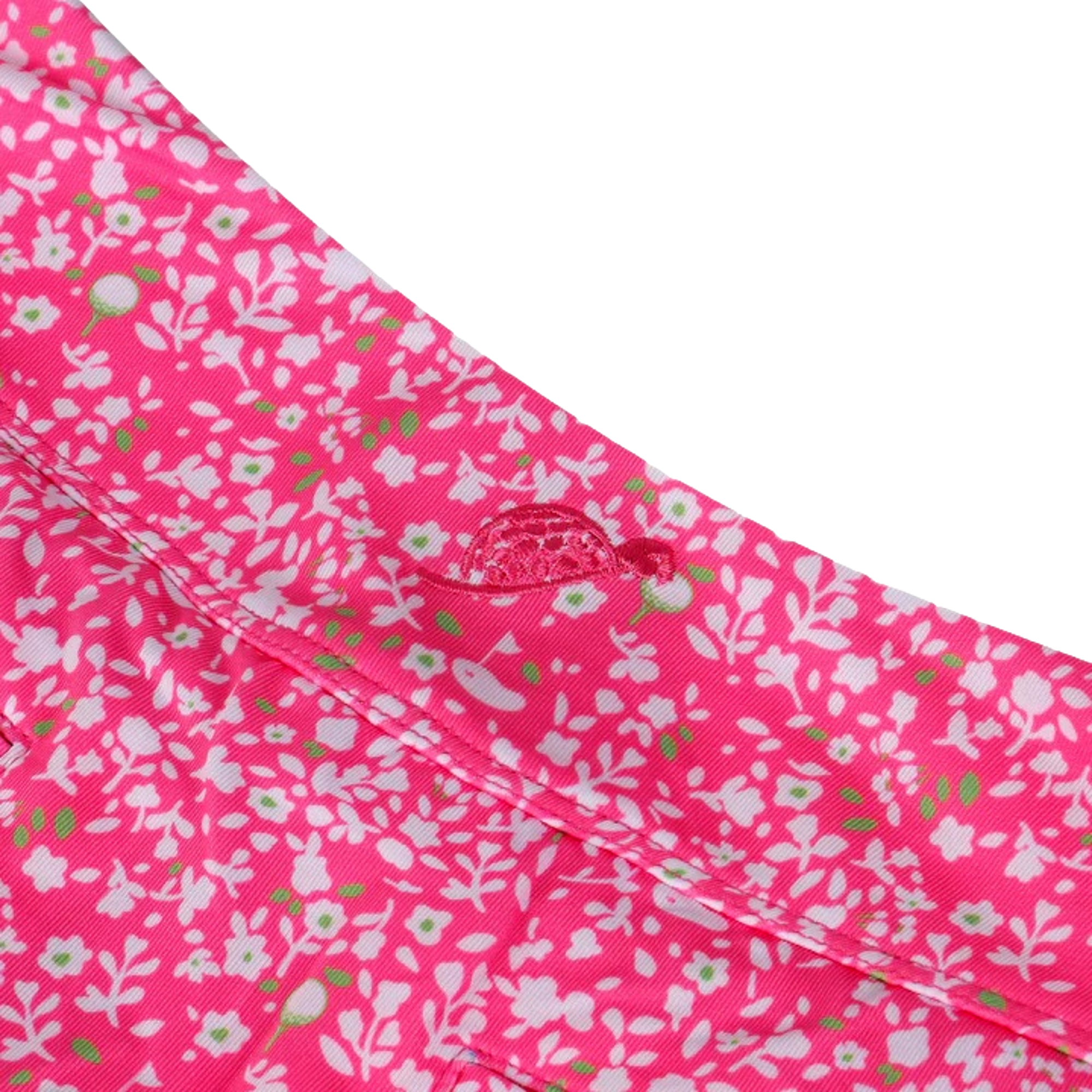 Girls Bella Knit Floral Skort