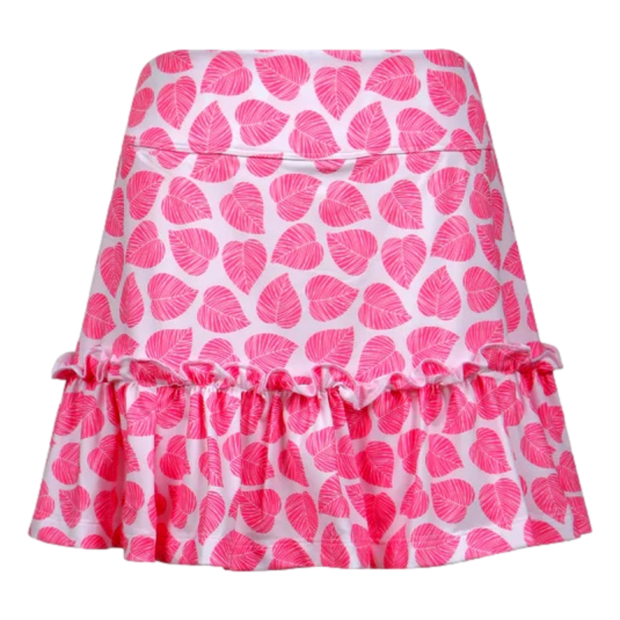 Girls Bianca Knit Leaf Skort