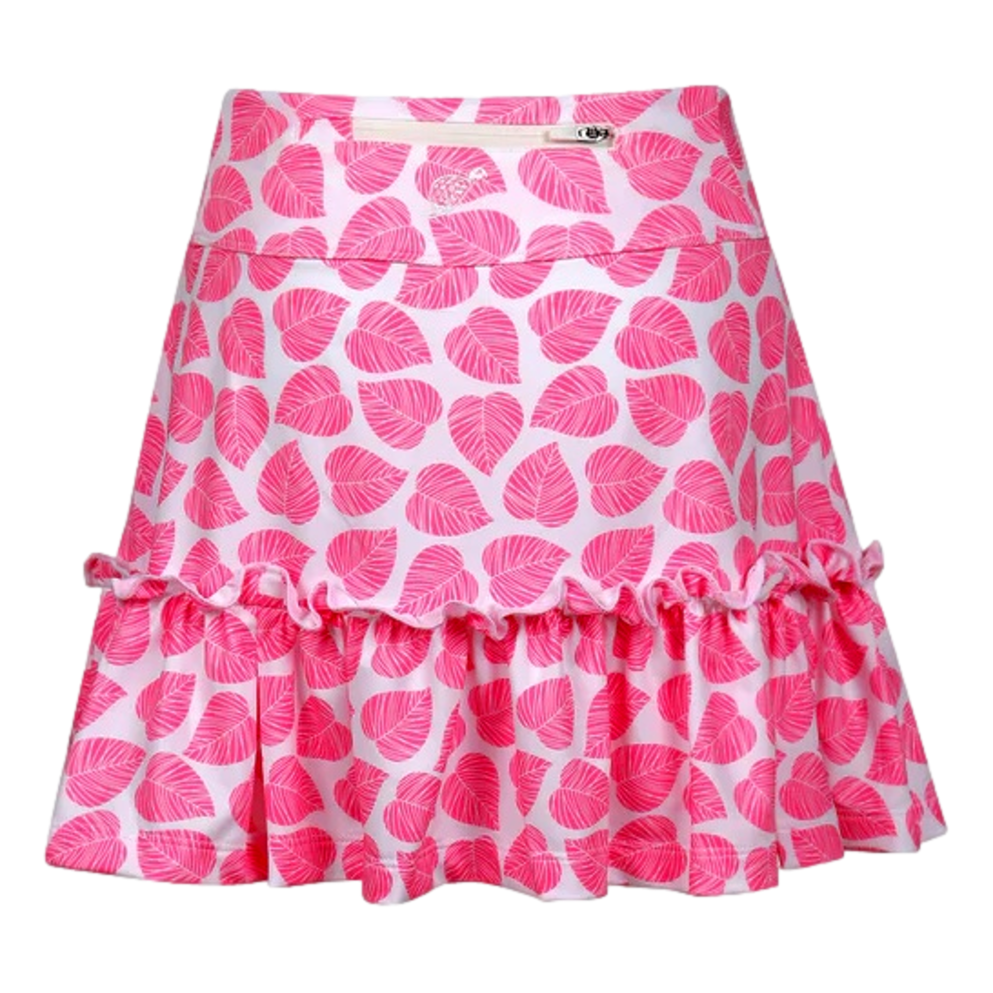 Girls Bianca Knit Leaf Skort