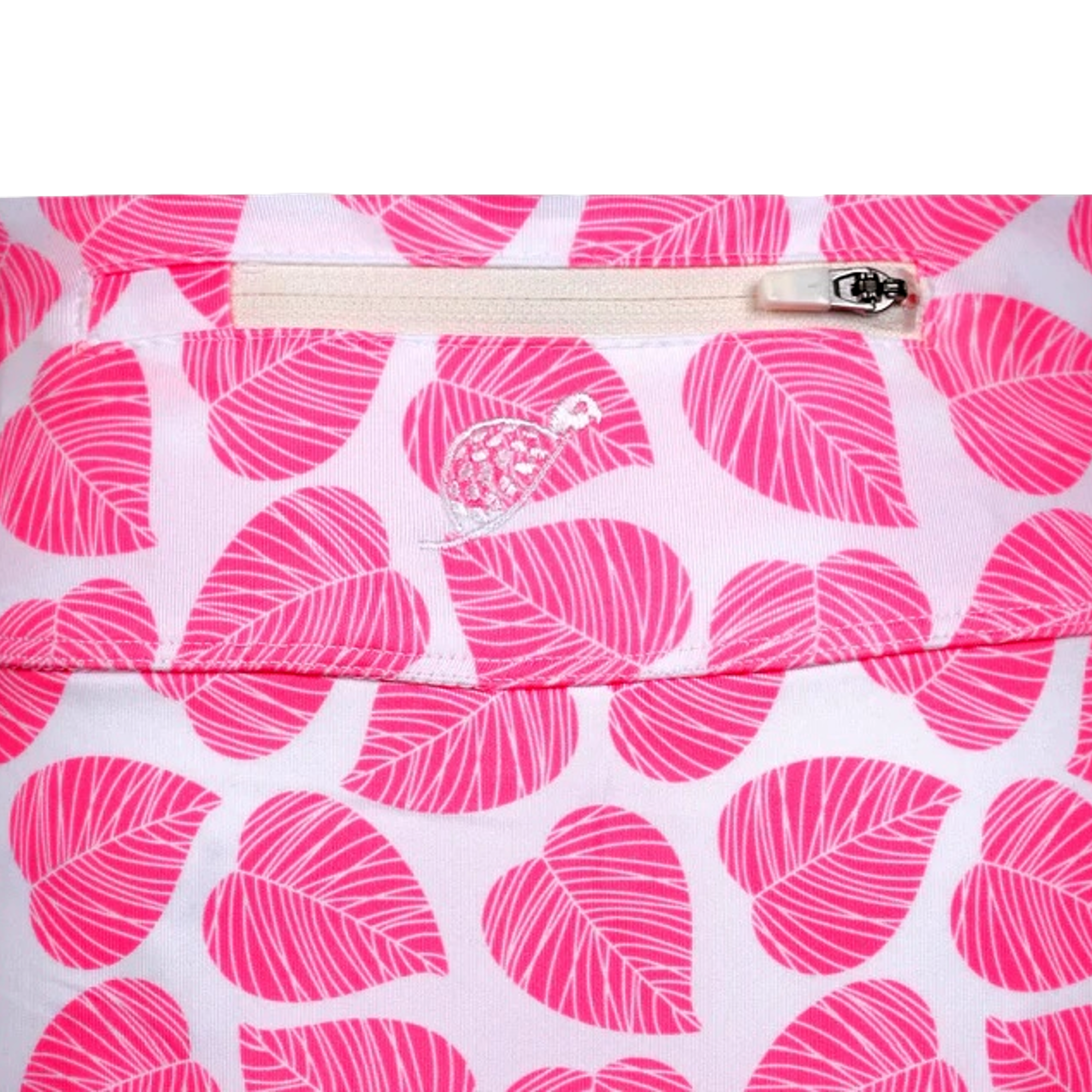 Girls Bianca Knit Leaf Skort