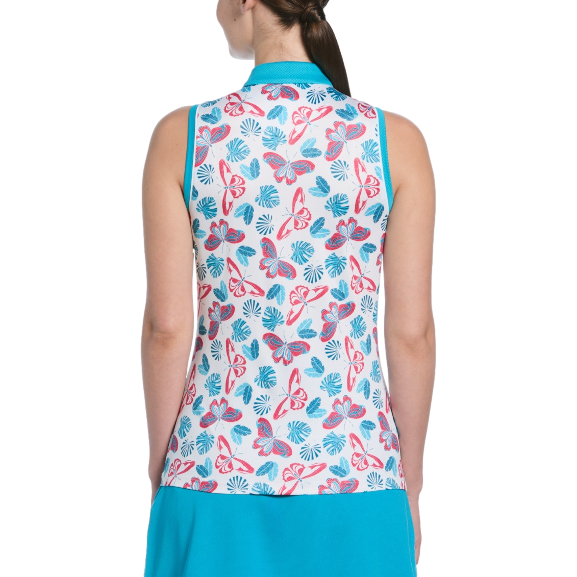 Butterfly Women's Sleeveless Golf Shirt