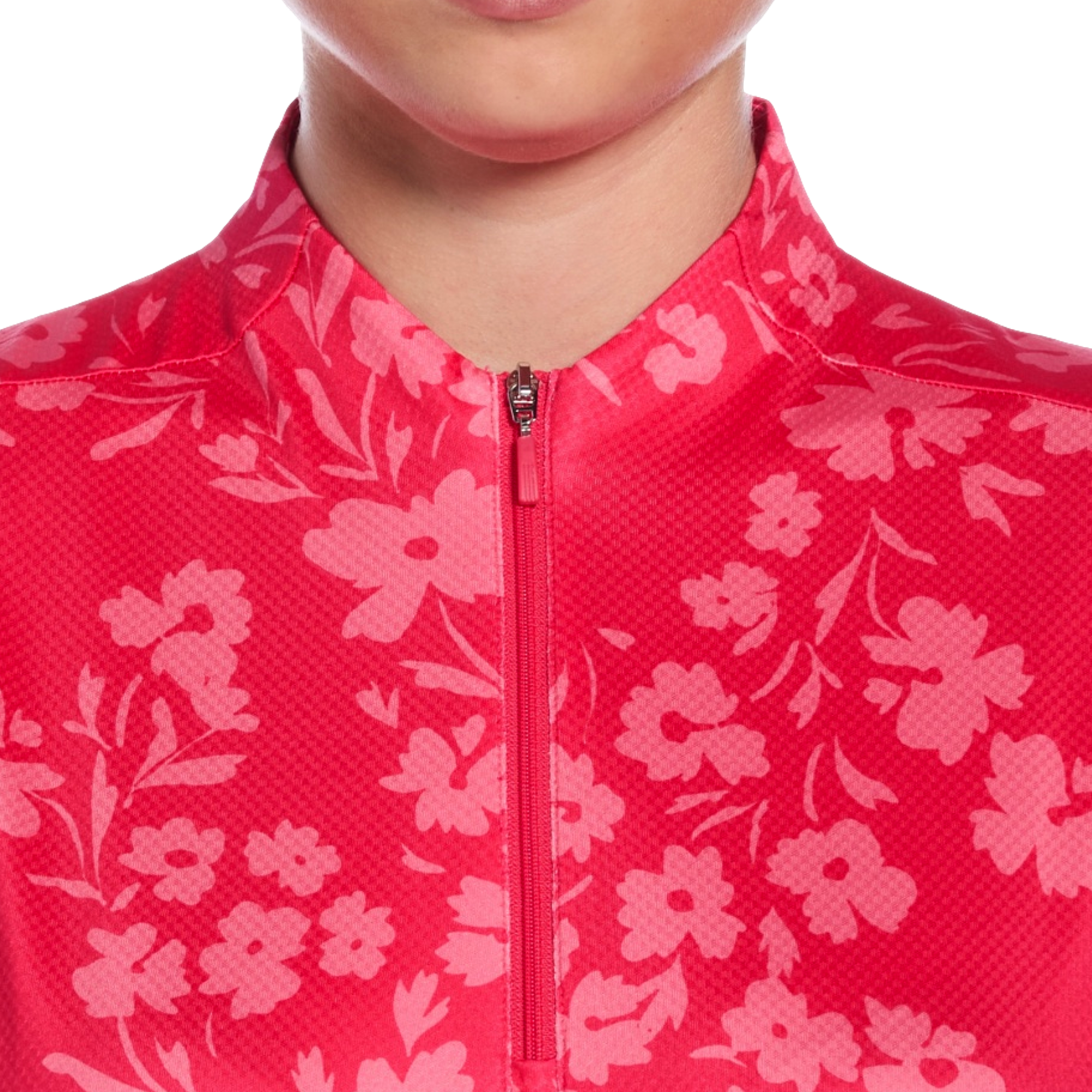Summer Floral Women's Short Sleeve Golf Shirt