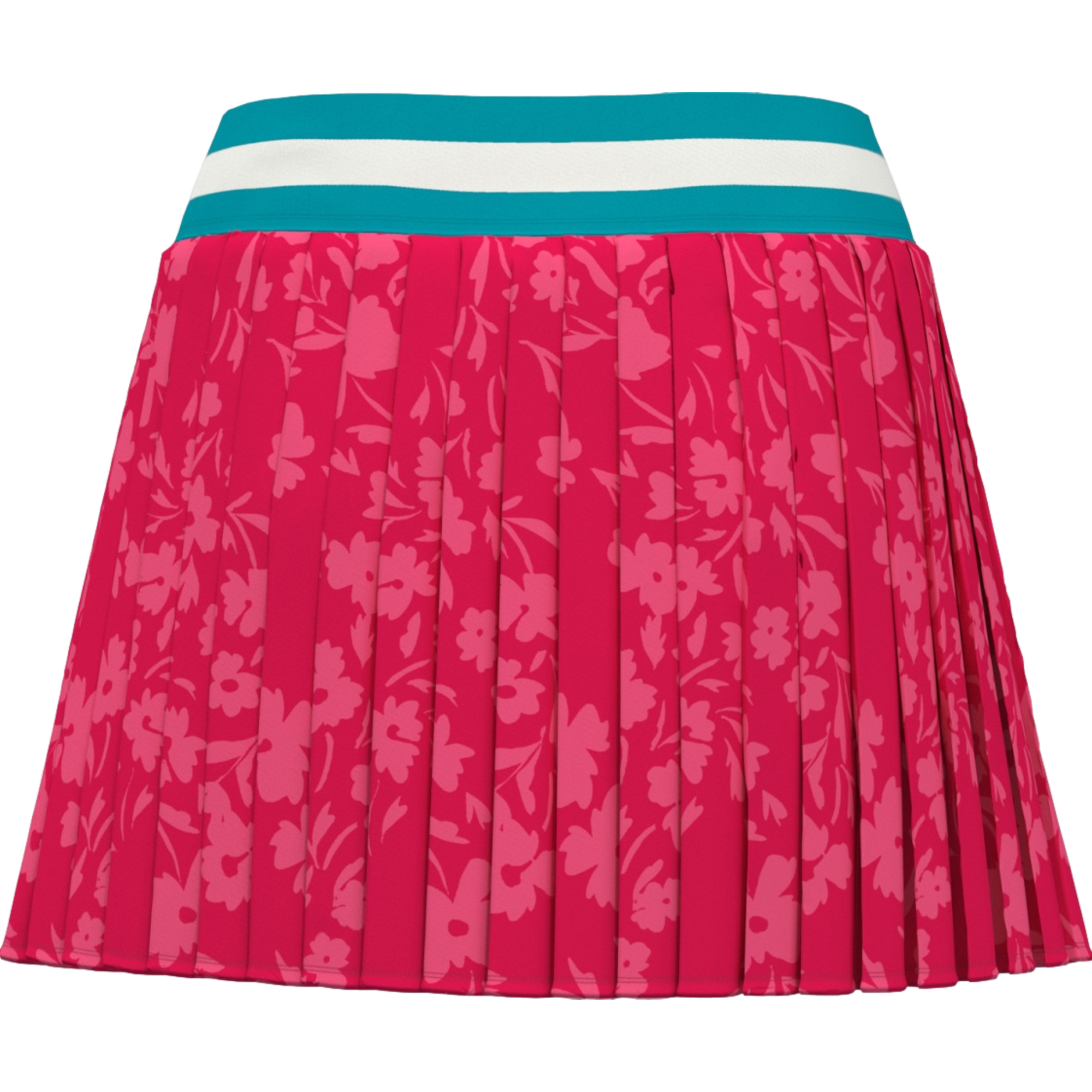 Summer Floral Woven Women's 15" Golf Skort