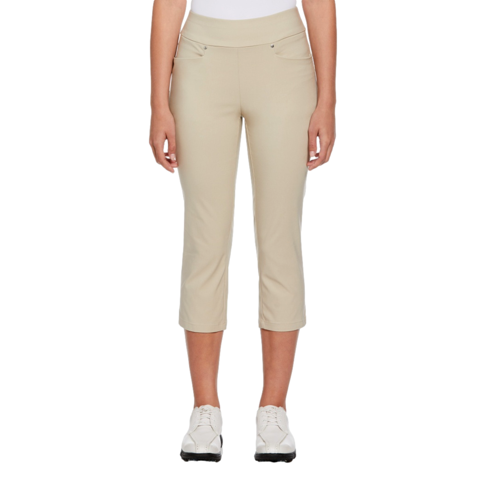 Women's Woven Pull On 22" Capris