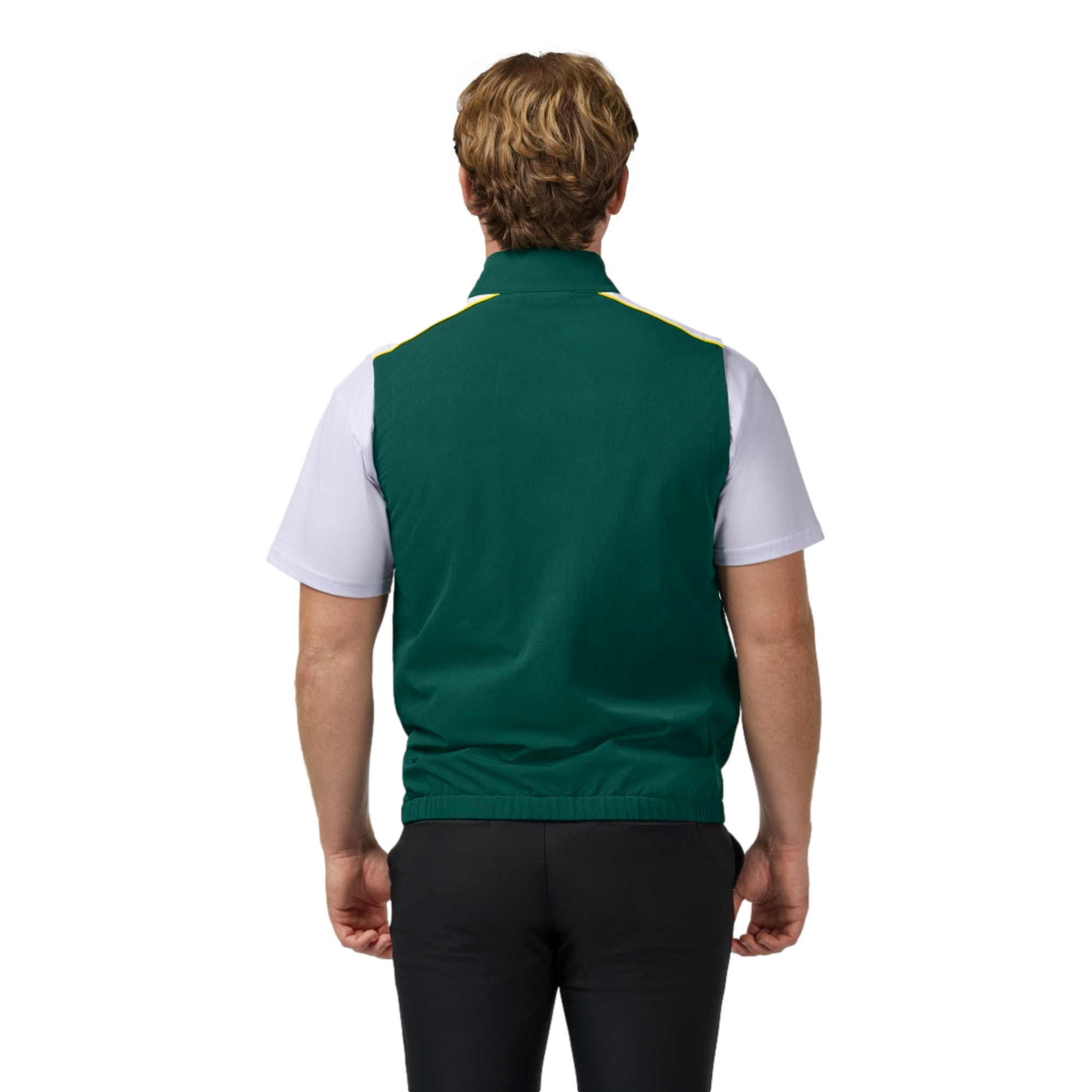 Barstool Quarter Zip Nylon Men's Golf Vest