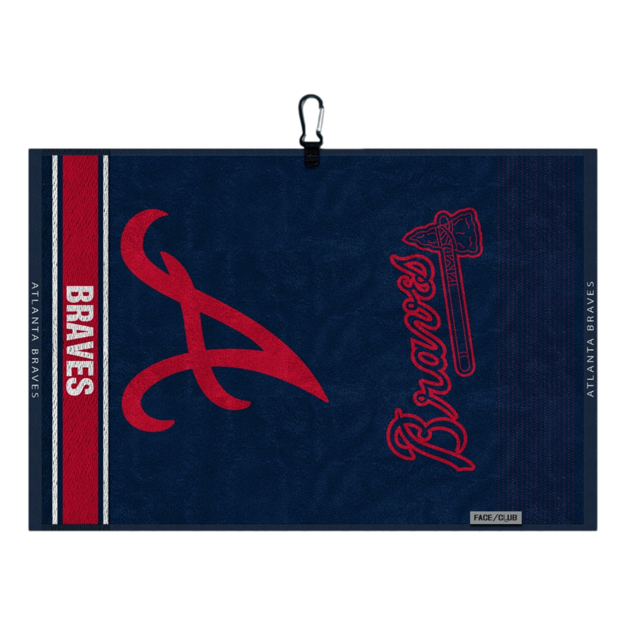 Atlanta Braves Face/Club Jacquard Towel