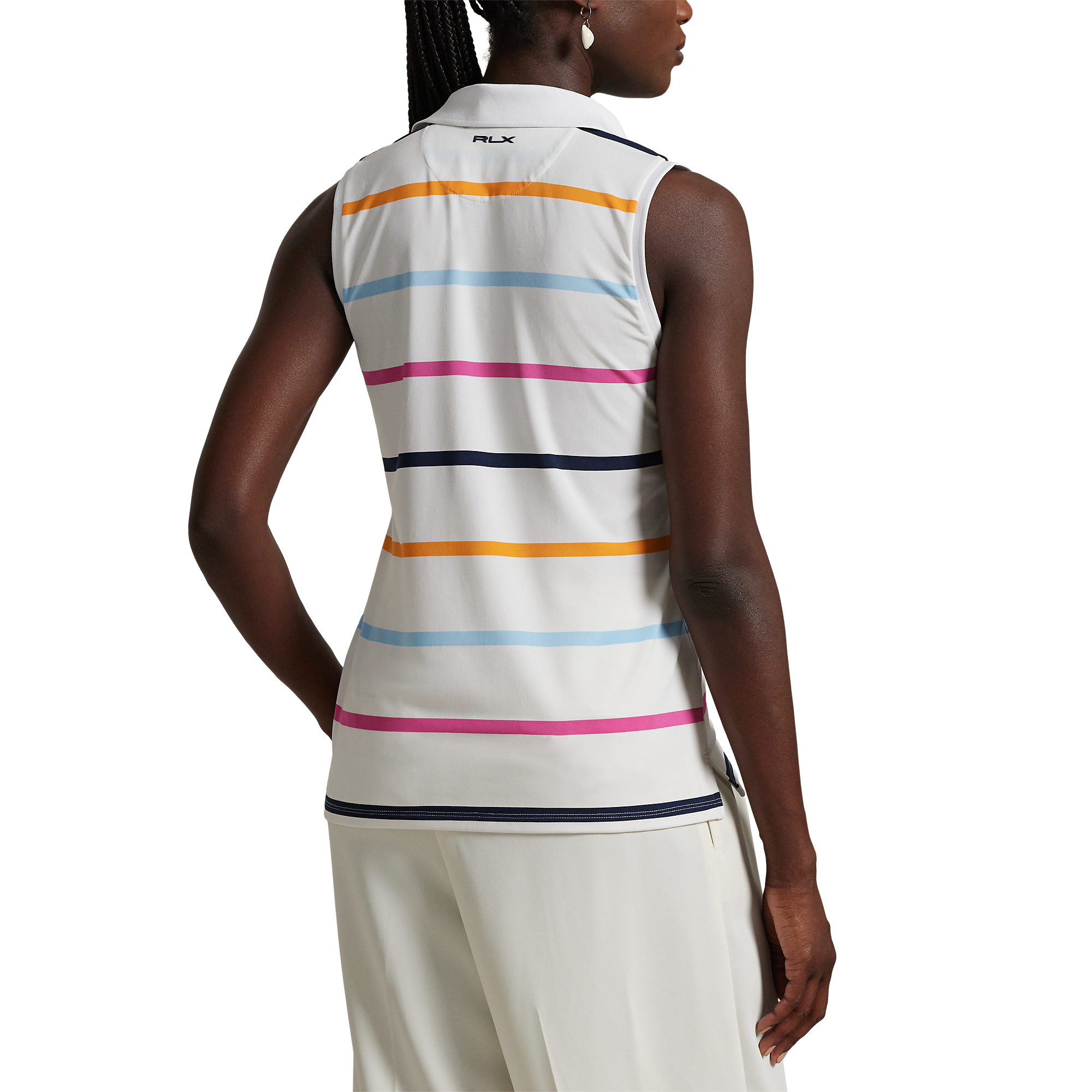 Tailored Fit Women's Sleeveless Golf Polo Shirt