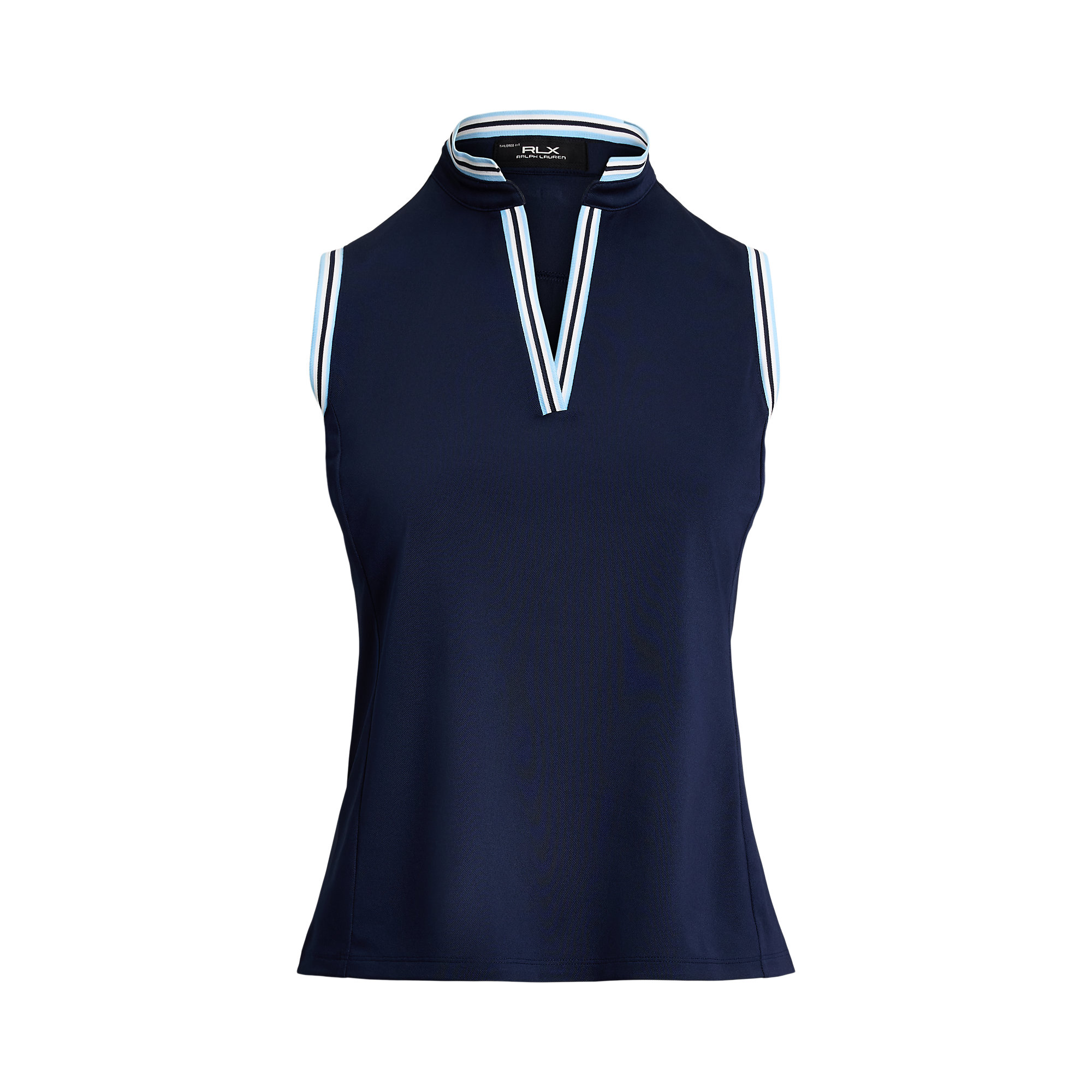 Tailored Fit Pique Women's Sleeveless Golf Polo Shirt