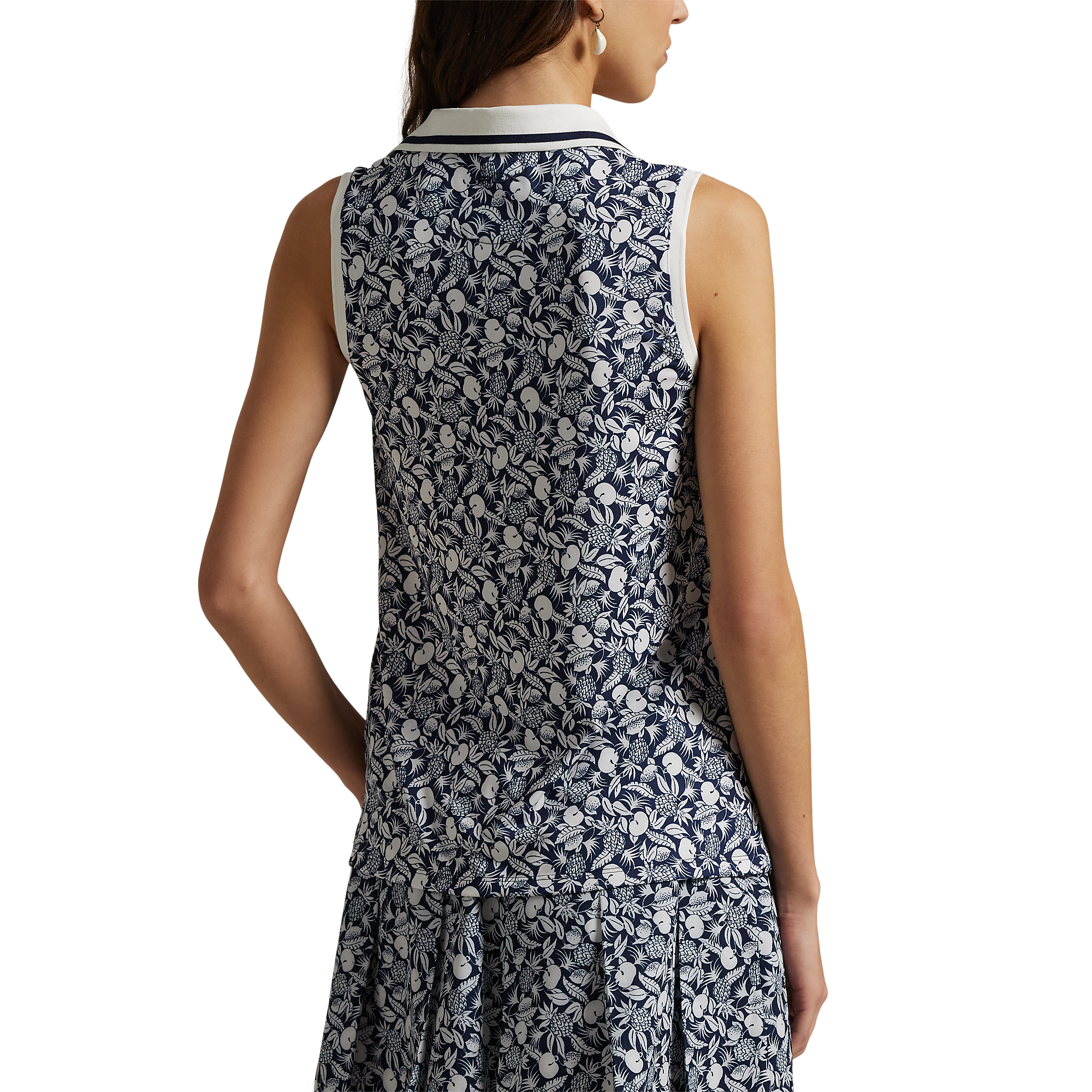 Tailored Fit Polo Sleeveless Shirt
