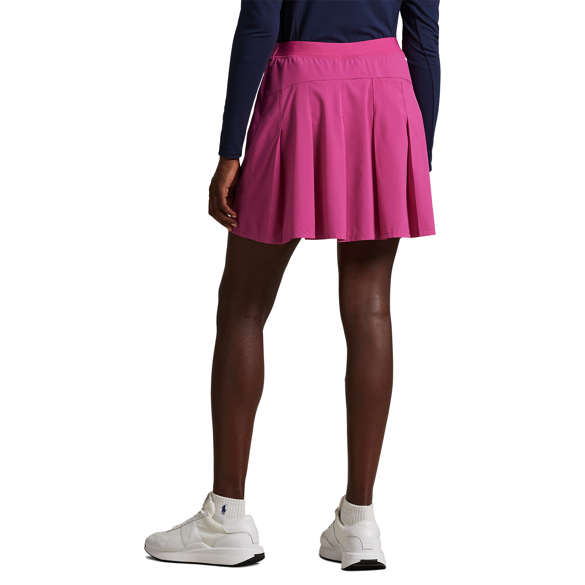 Back Pleated Performance 17" Skort