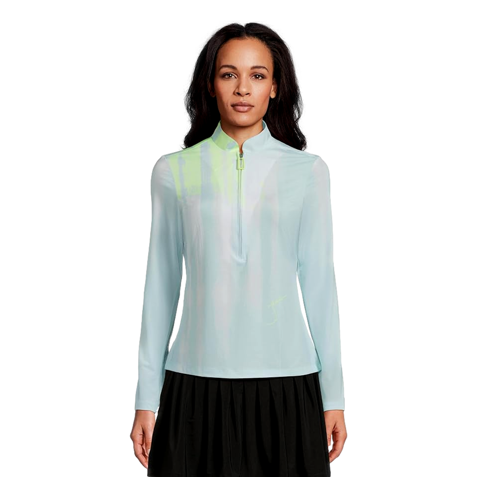 Women's Sunsense Kinetic Print Quarter Zip