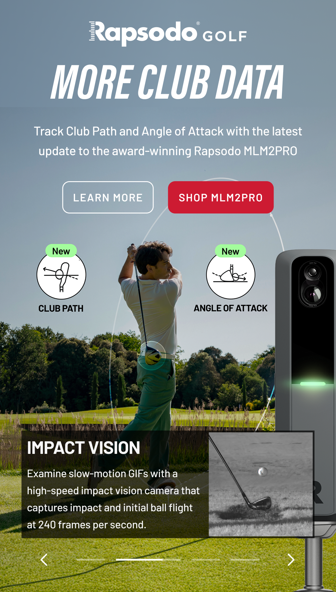 MLM2PRO Launch Monitor + Callaway RPT Dozen Golf Balls Bundle