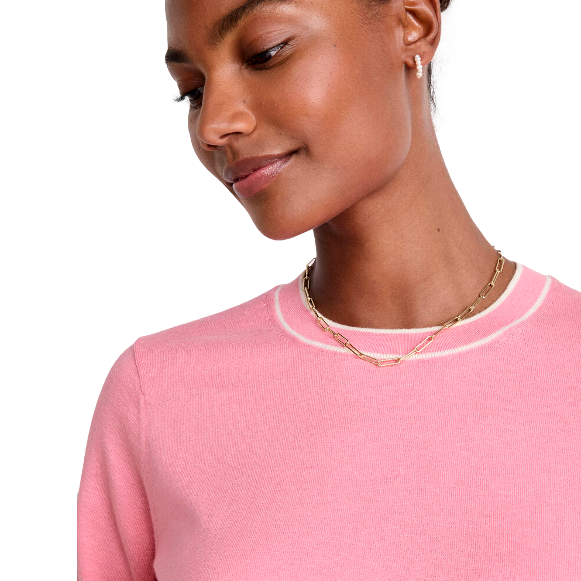 Women's Cotton Cashmere Heritage Crewneck Sweater