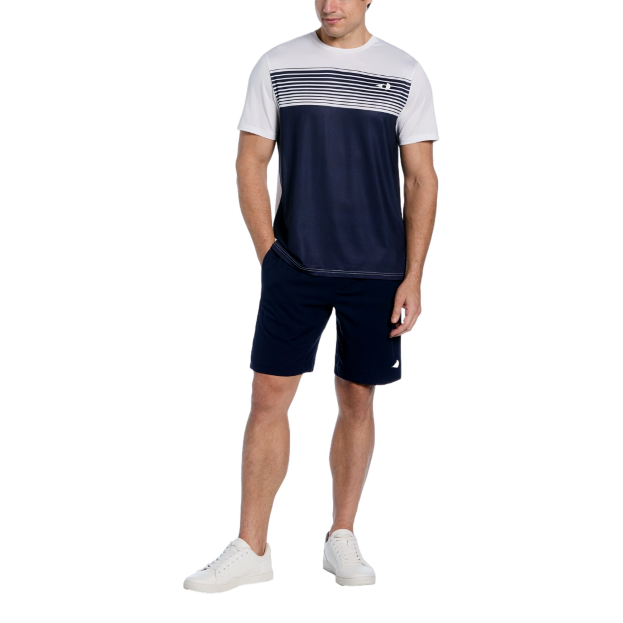 Fashion Crew Men's Short Sleeve Tennis Top