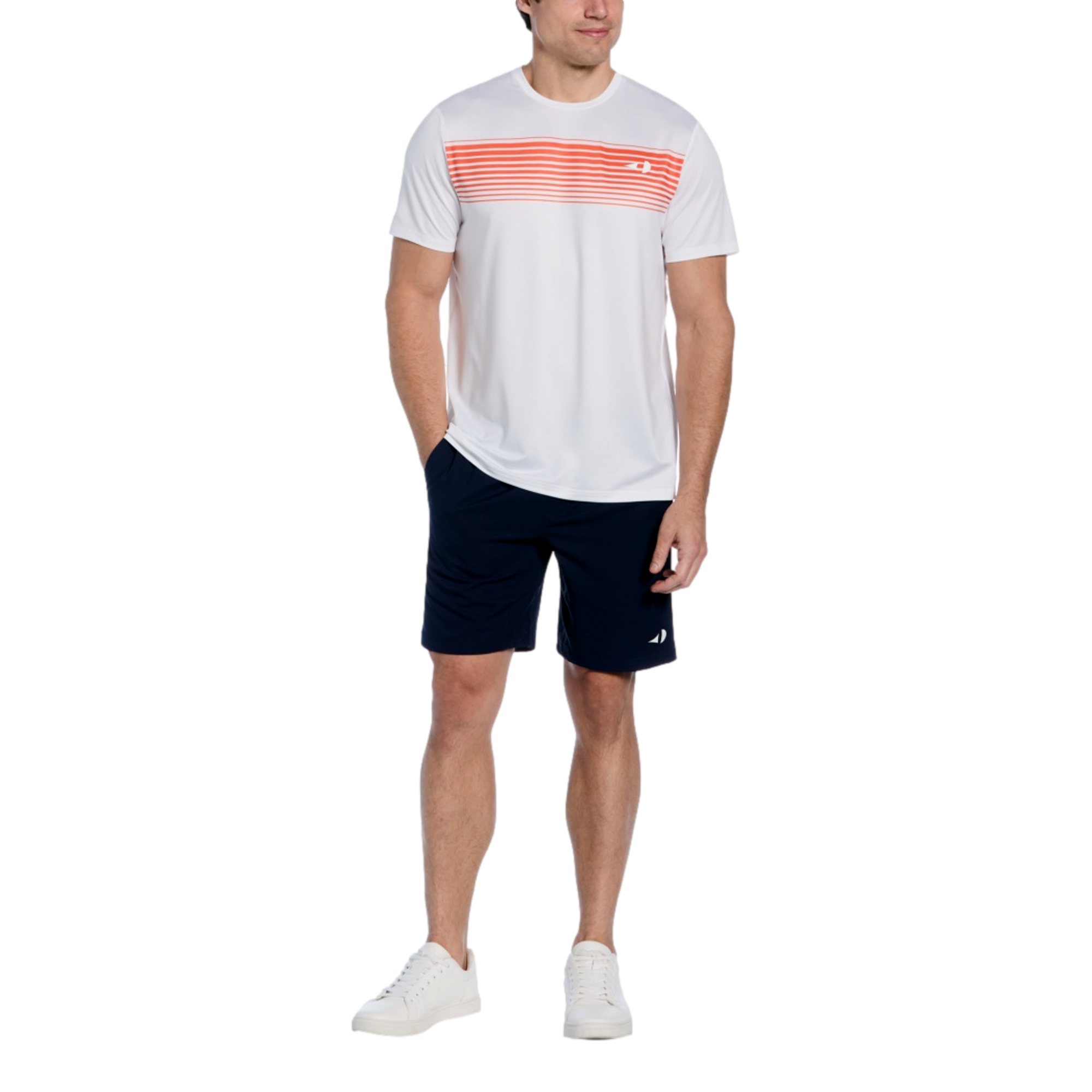 Fashion Crew Men's Short Sleeve Tennis Top