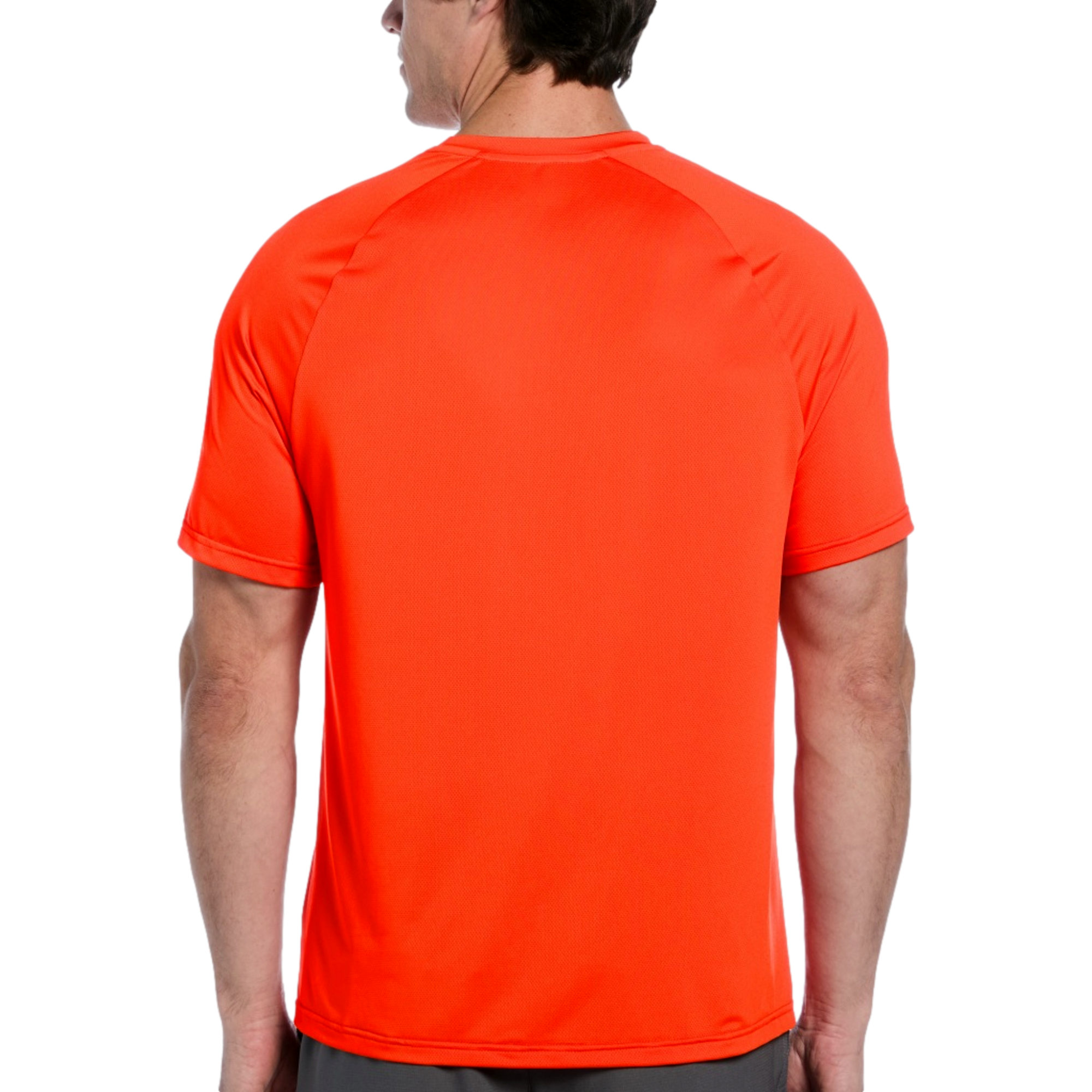 Color Block Crew Men's Short Sleeve Tennis Top