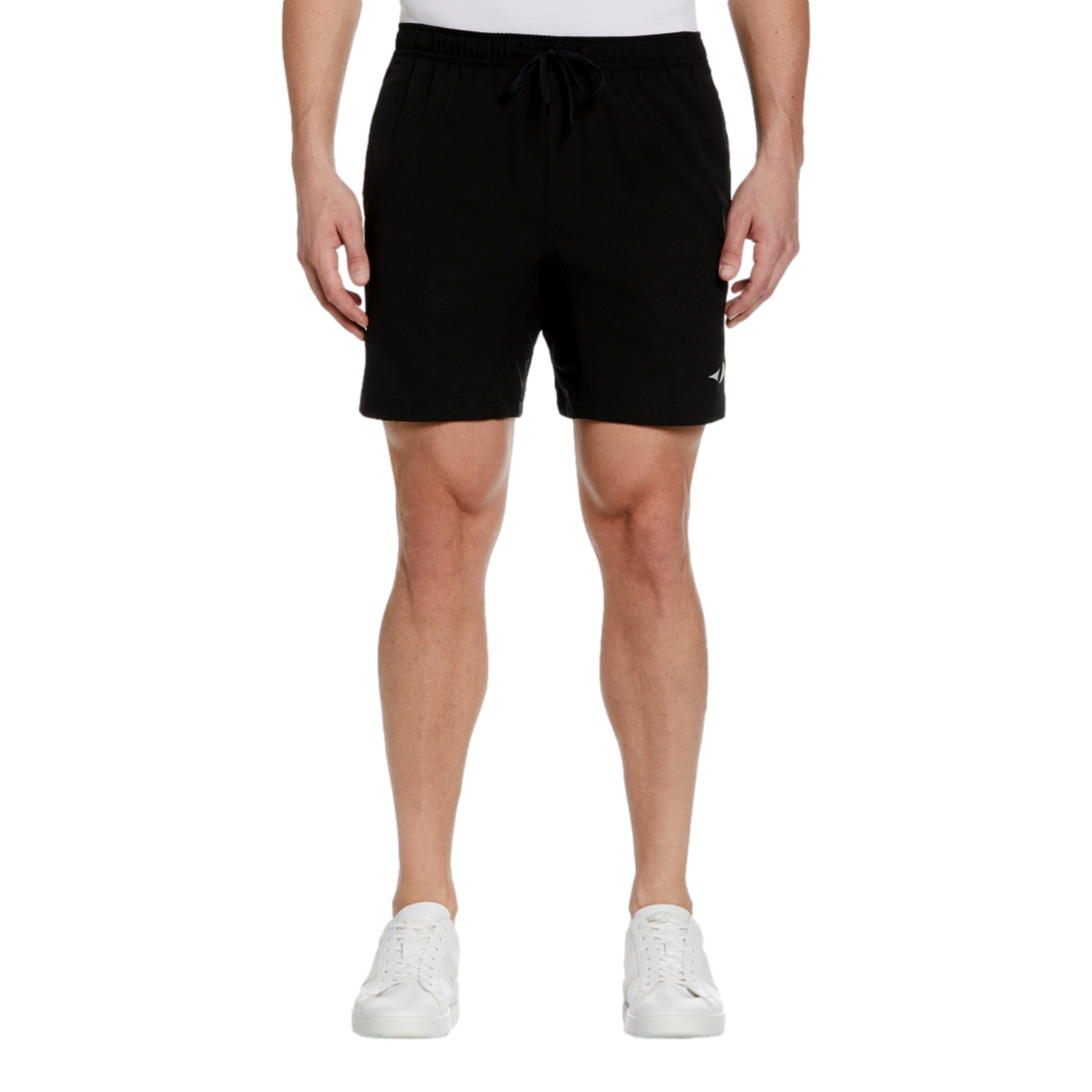 Solid Drawstring Men's 7" Tennis Short