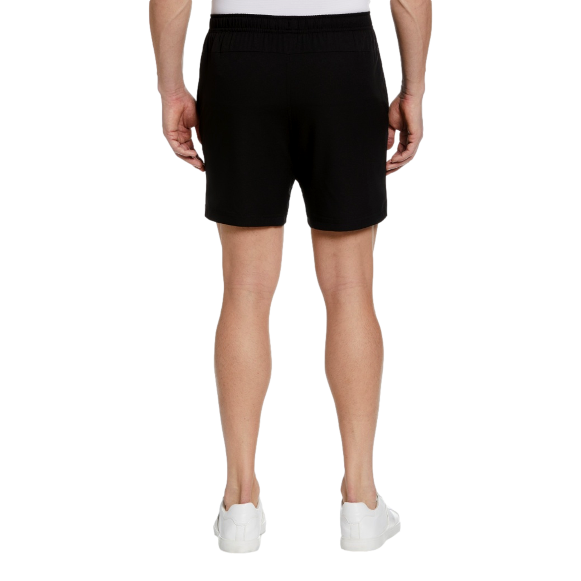 Solid Drawstring Men's 7" Tennis Short