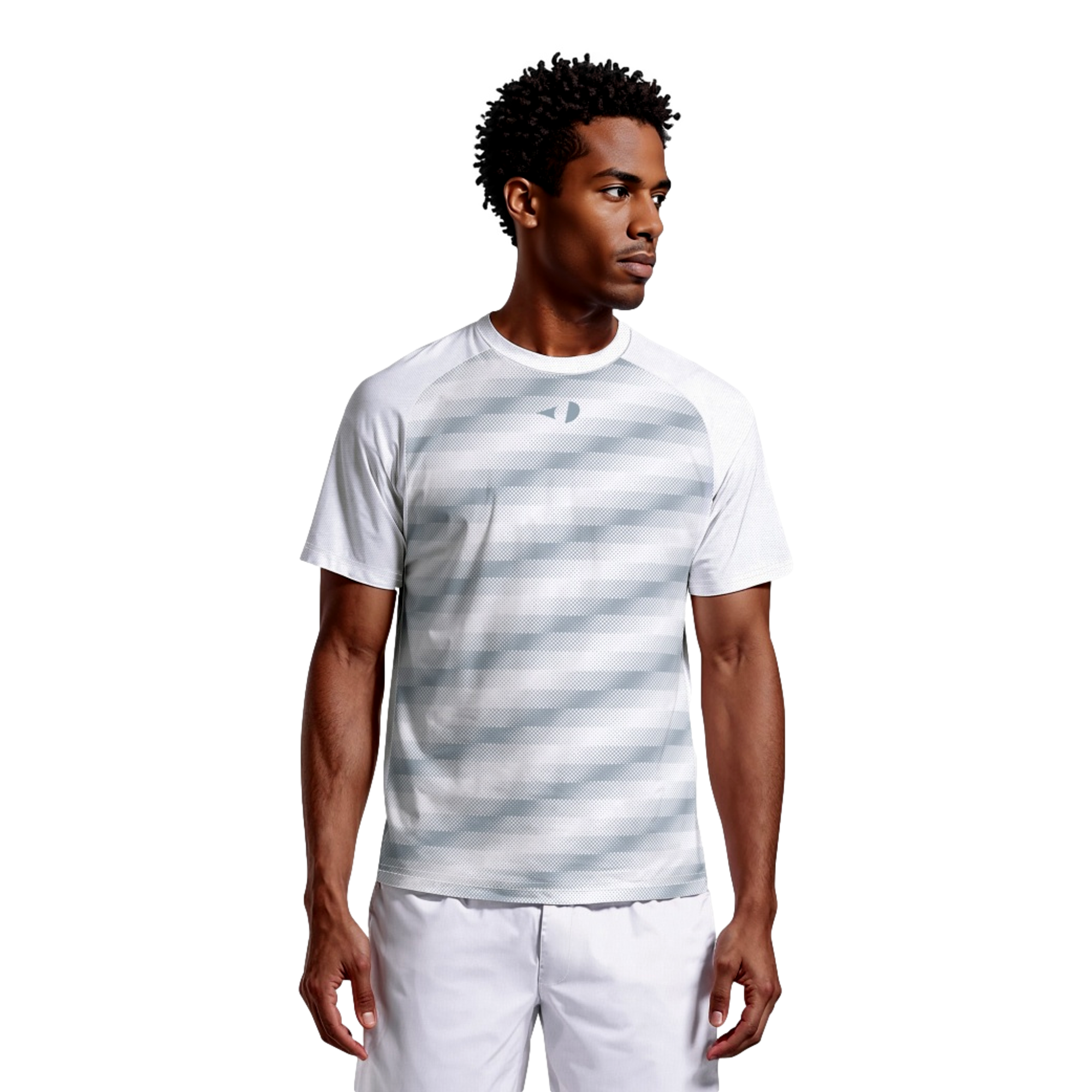 Front Panel Crew Shirt