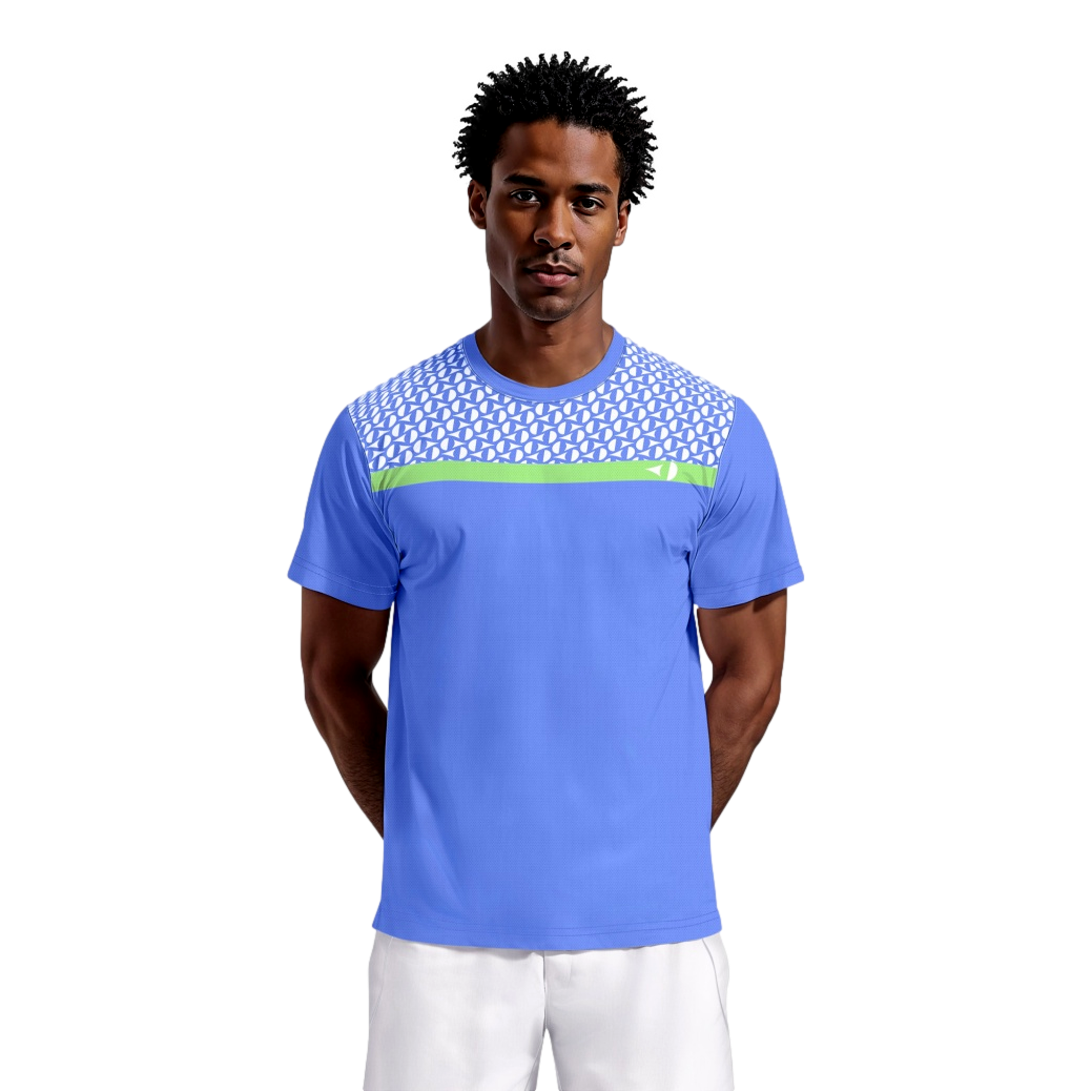 Ball in Motion Blocked Crew Shirt
