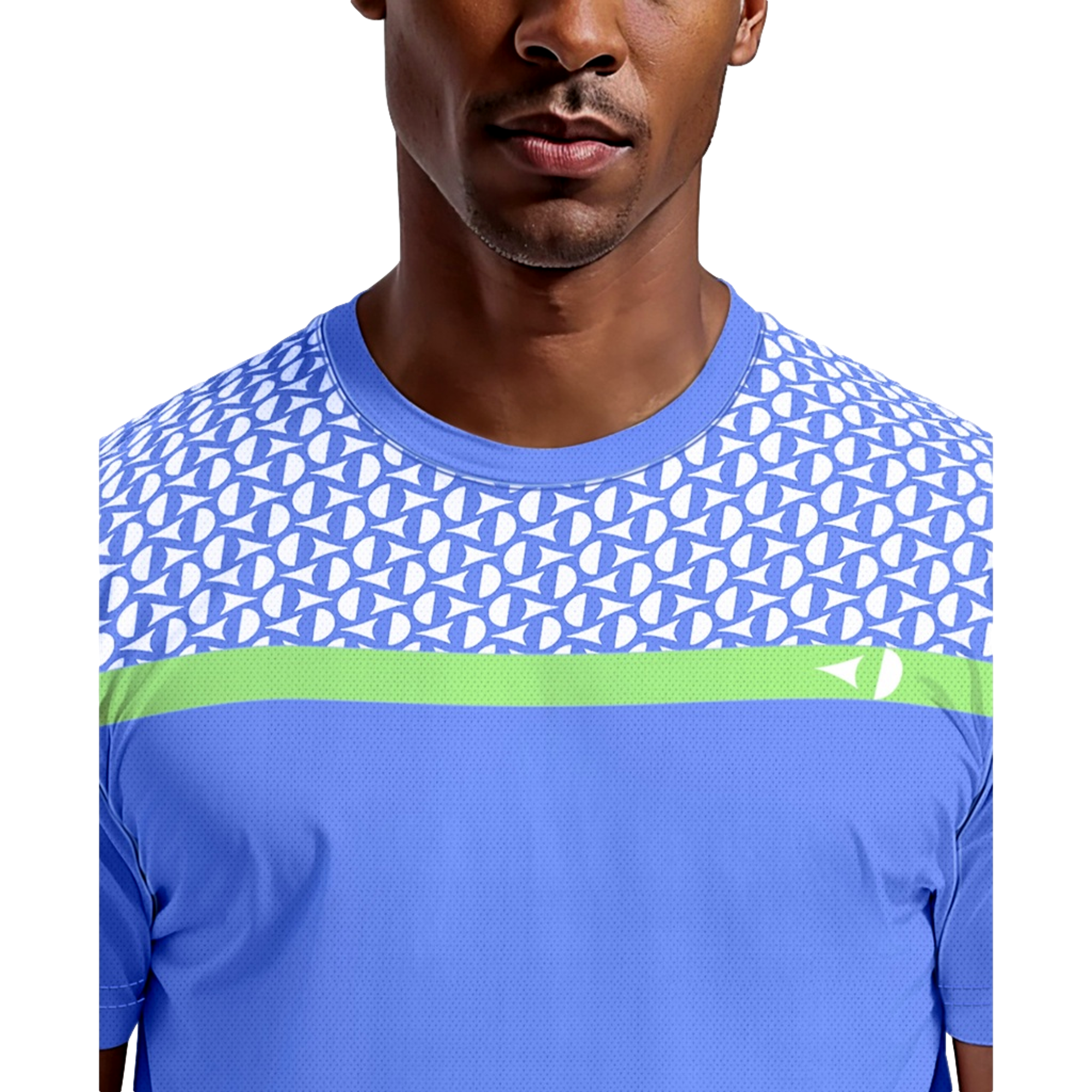 Ball in Motion Blocked Crew Shirt