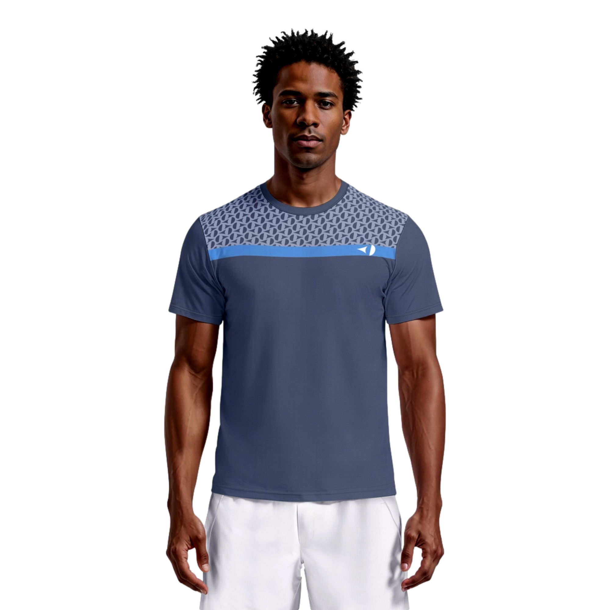 Ball in Motion Blocked Crew Shirt