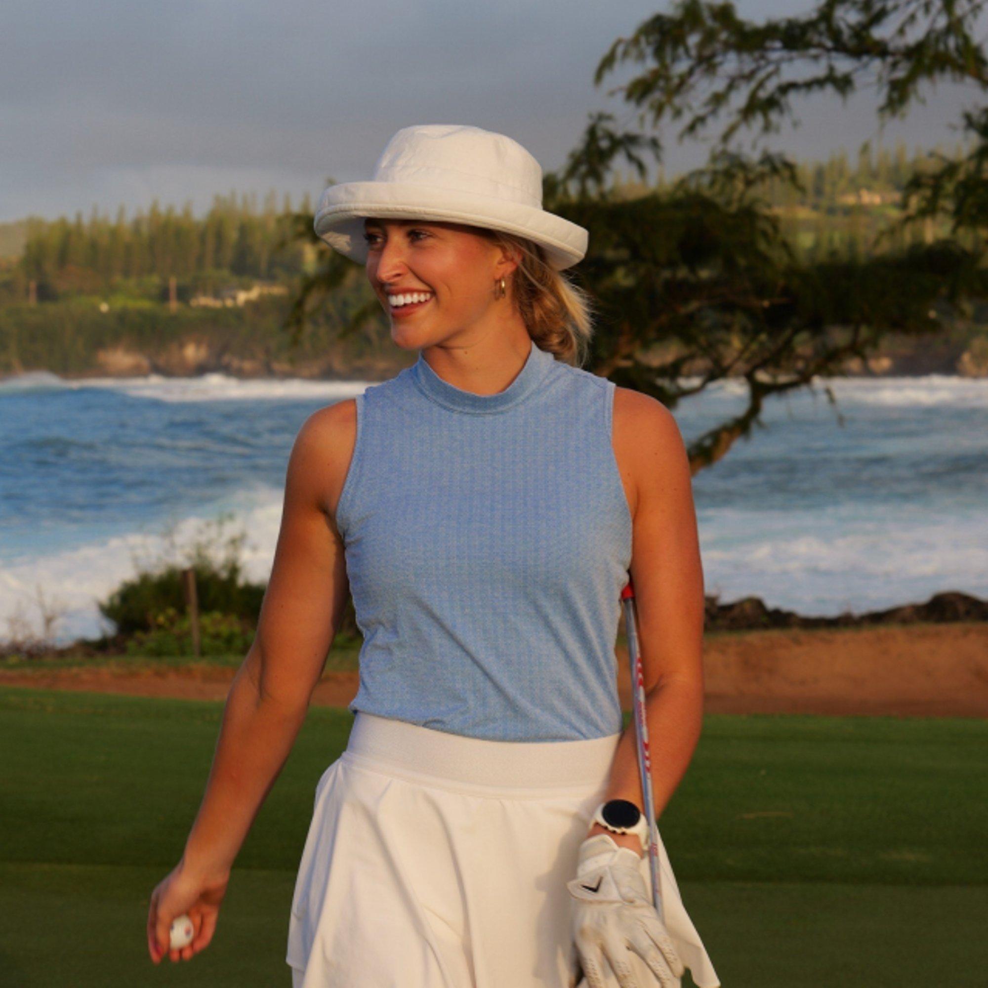 FA24 TEST: White Lilly Bucket Hat