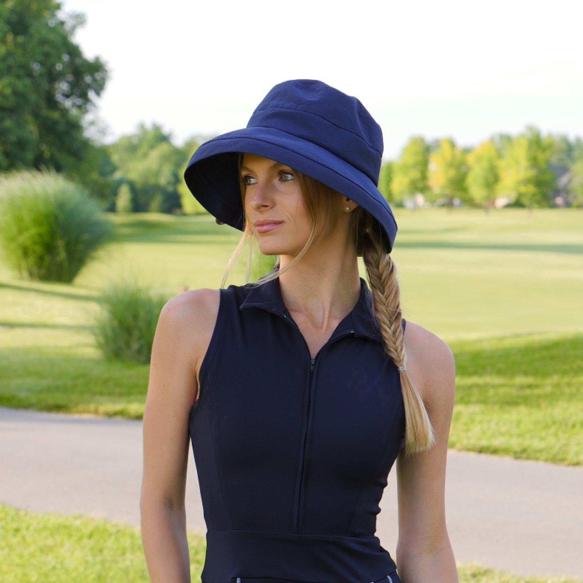 Women's Navy Bucket Hat
