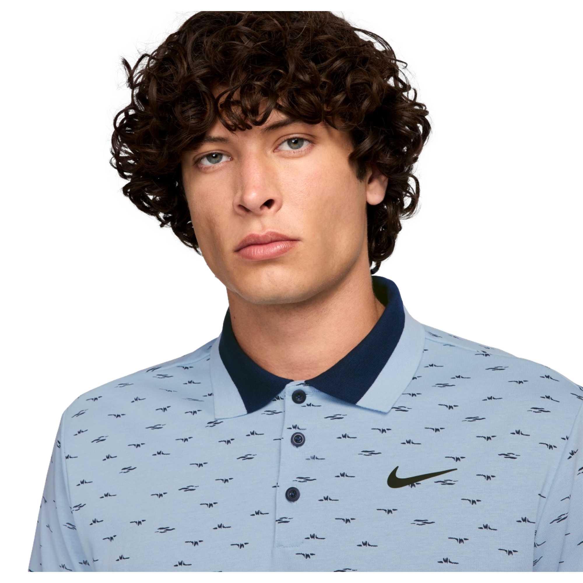Nike Dri-FIt Tour Micro Print Men's Golf Polo