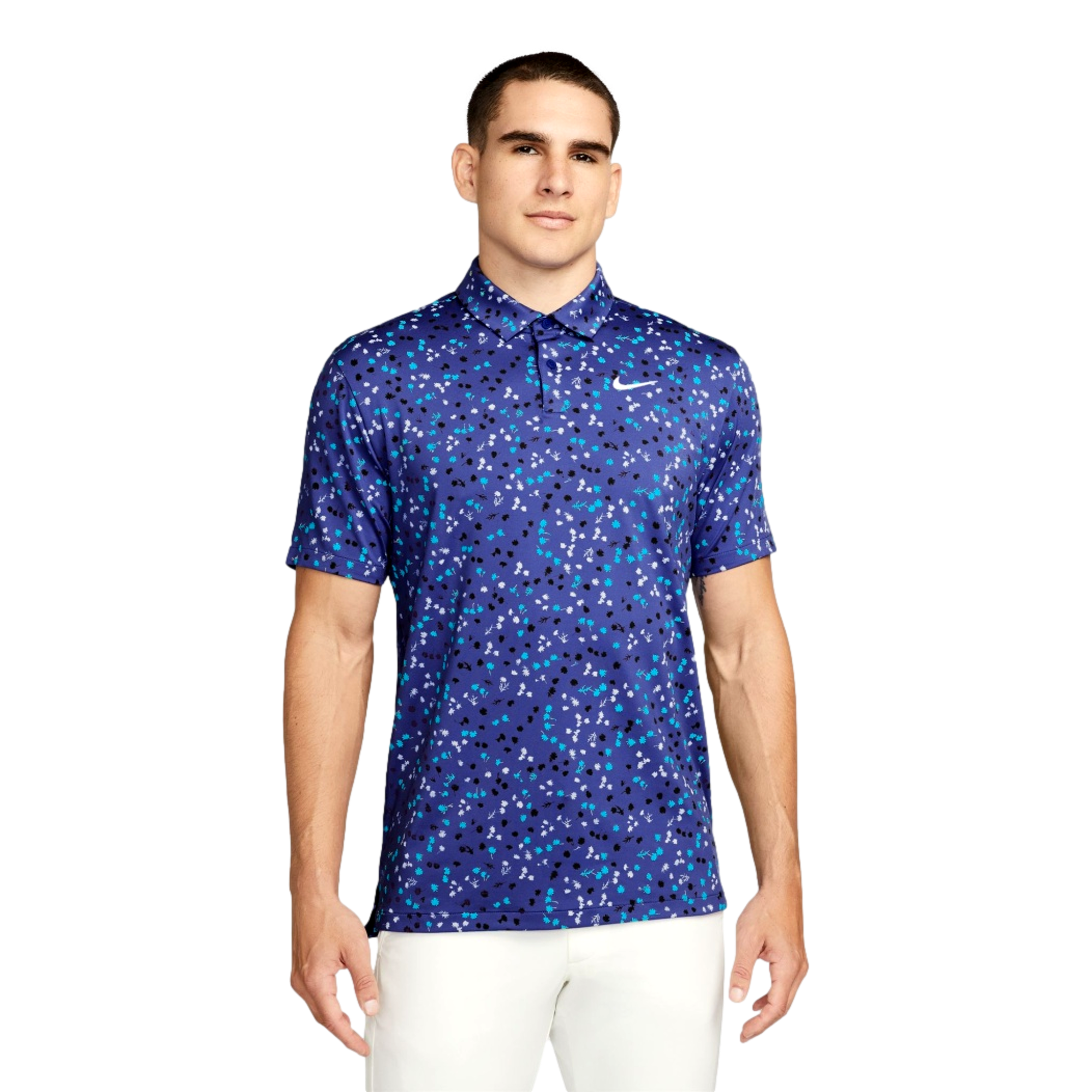 Dri-FIt Tour Micro Floral Men's Golf Polo