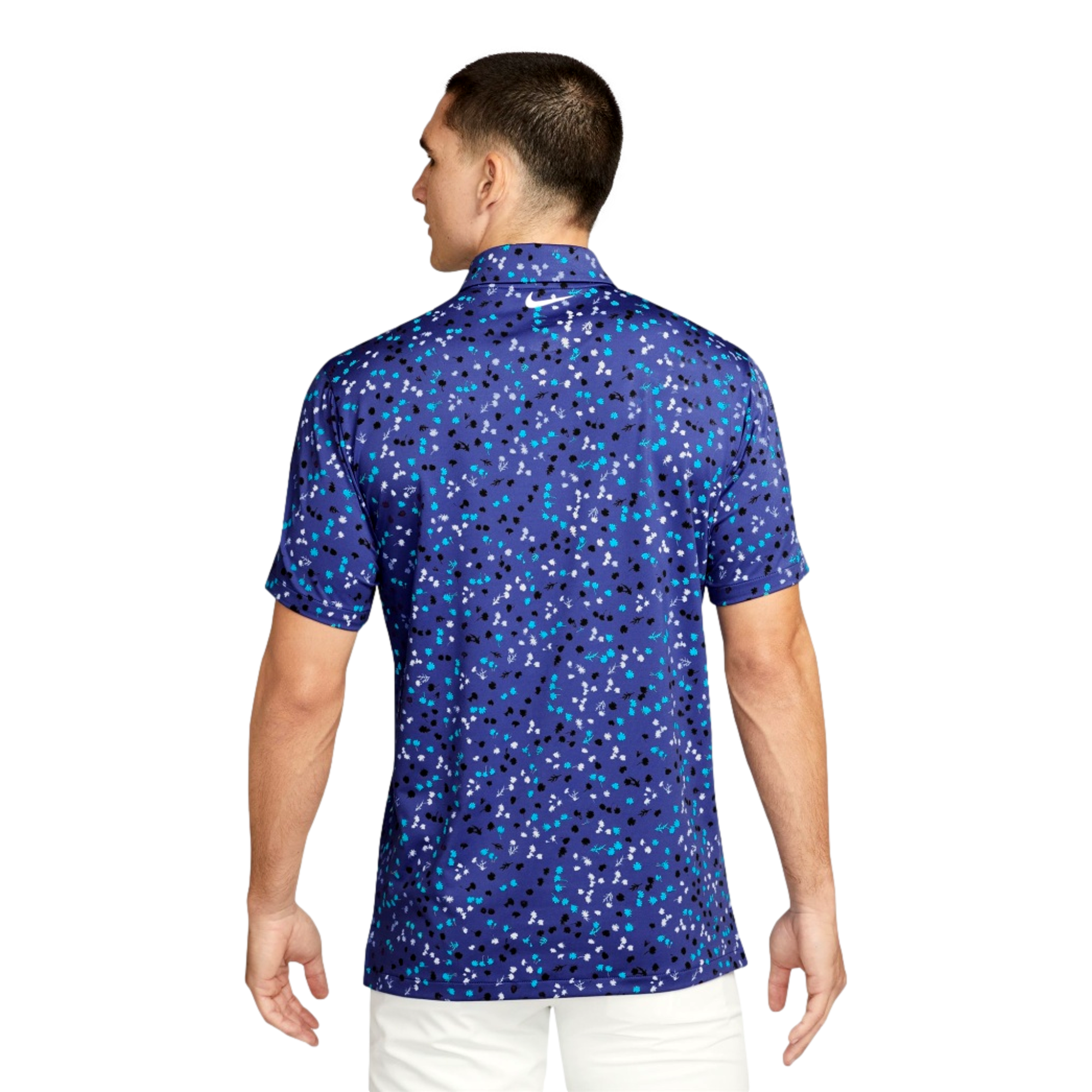 Dri-FIt Tour Micro Floral Men's Short Sleeve Golf Polo Shirt