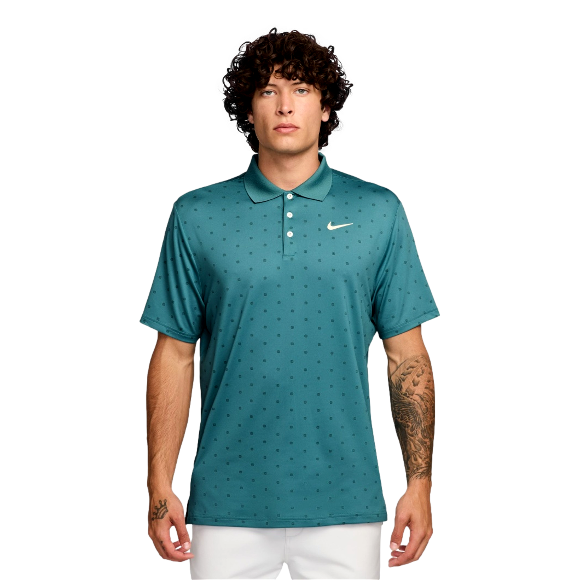 Dri-FIt Tour Print Short Sleeve Men's Golf Polo
