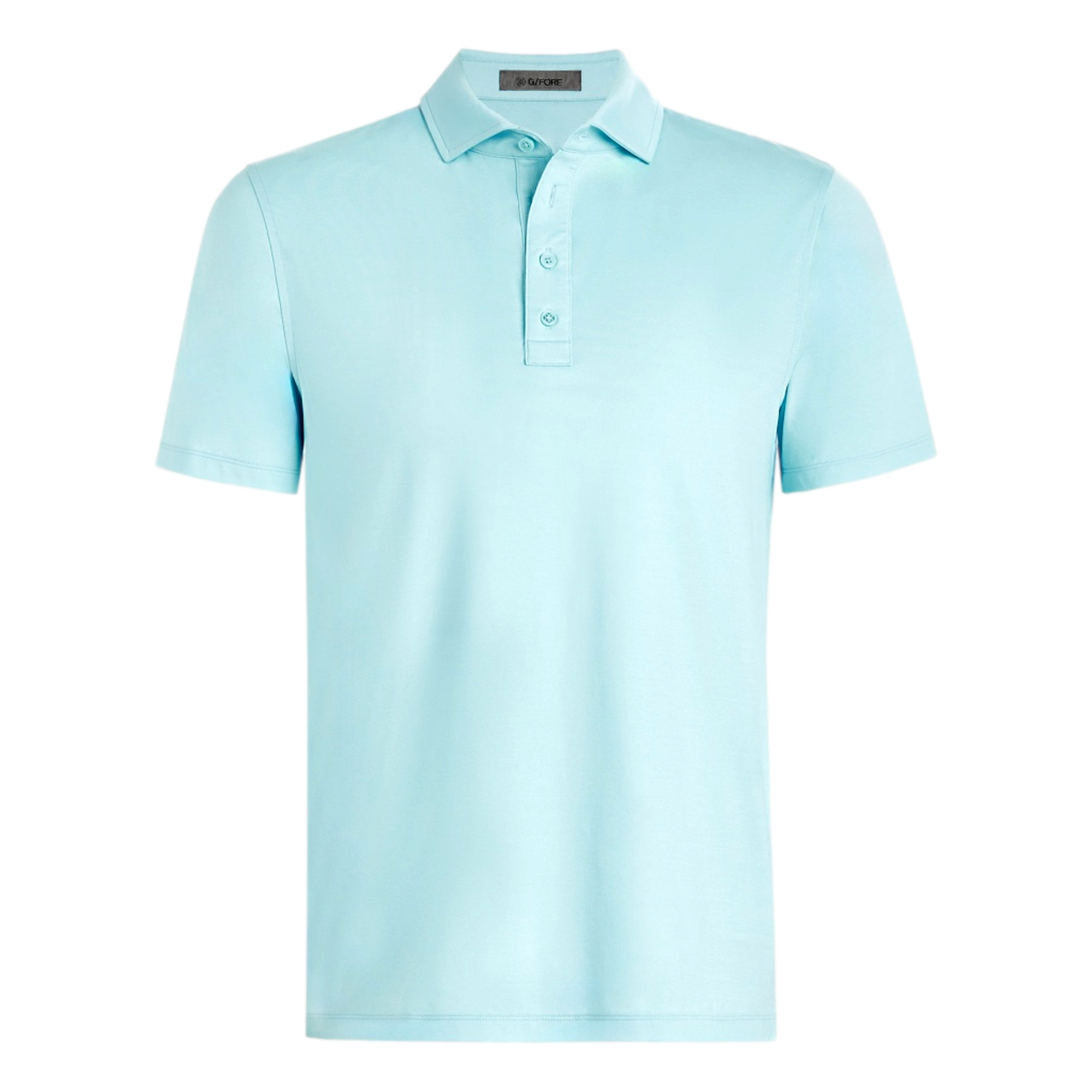 Melange Ice Nylon Men's Short Sleeve Golf Polo Shirt