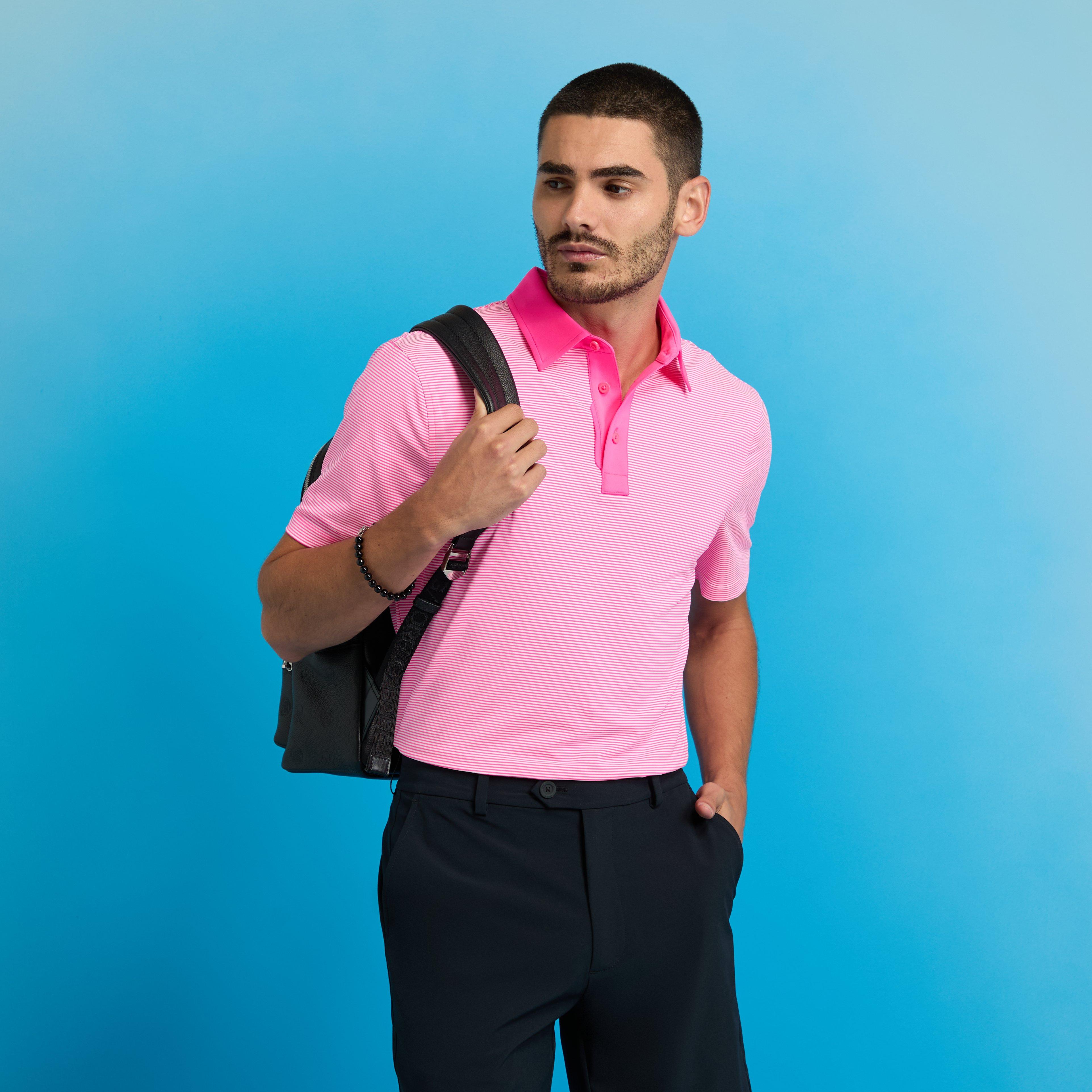 Feeder Stripe HG Jersey Golf Polo | PGA TOUR Superstore
