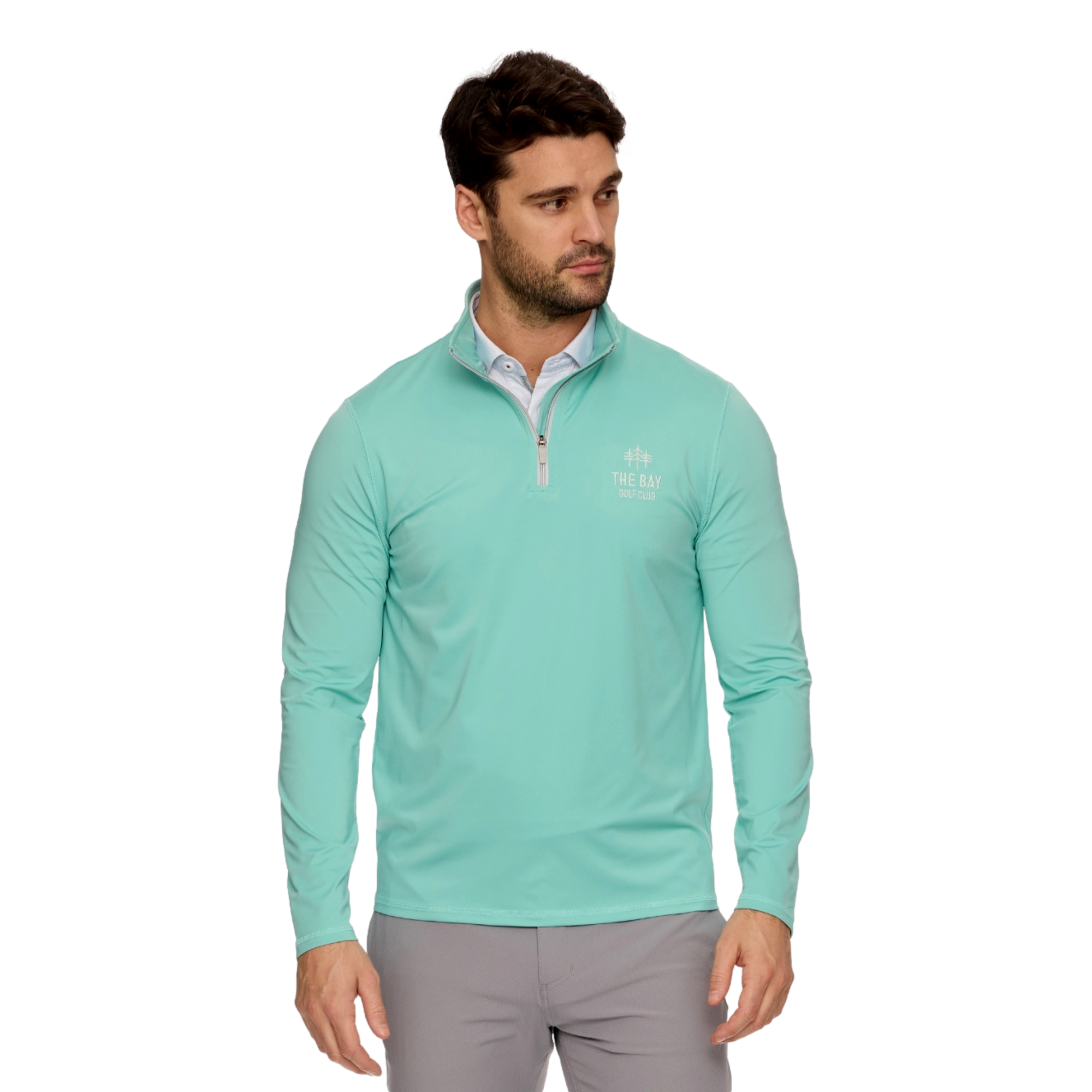 The Bay Golf Club Journey Quarter Zip Pullover