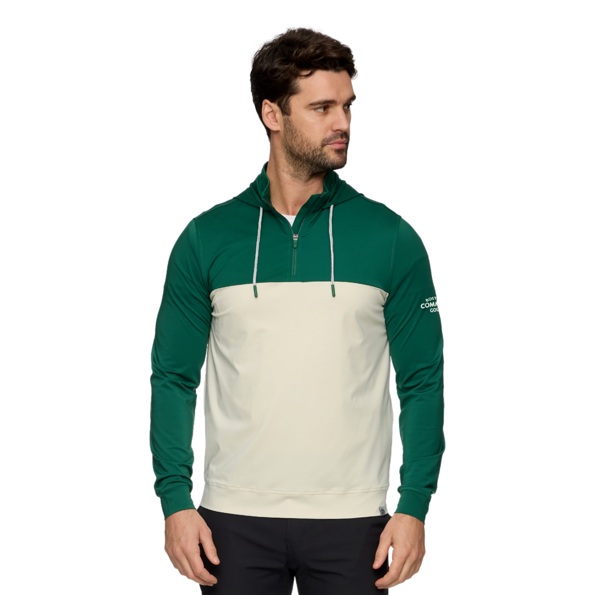 Boston Common Golf Hoodie Men's Quarter Zip